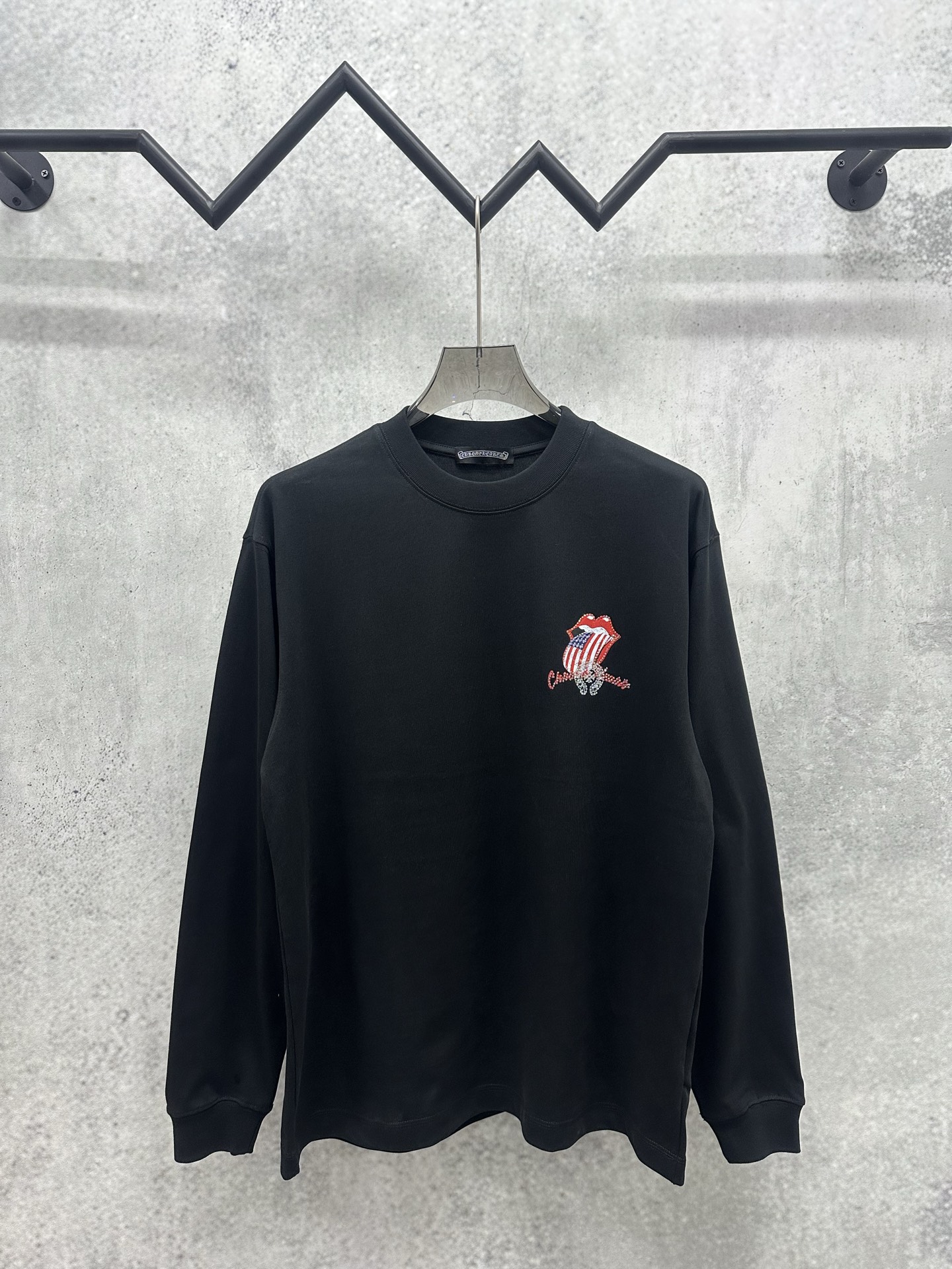 Cheap Chrome Hearts Long-Sleeved T-shirts in 215643, $35 USD- [IB215643] - Replica Chrome Hearts Long-Sleeved T-shirts