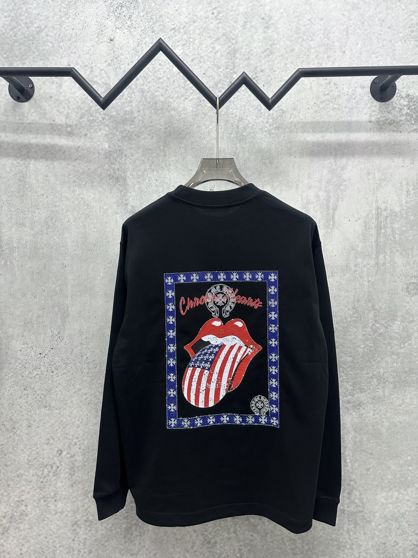 Cheap Chrome Hearts Long-Sleeved T-shirts in 215643, $35 USD- [IB215643] - Replica Chrome Hearts Long-Sleeved T-shirts