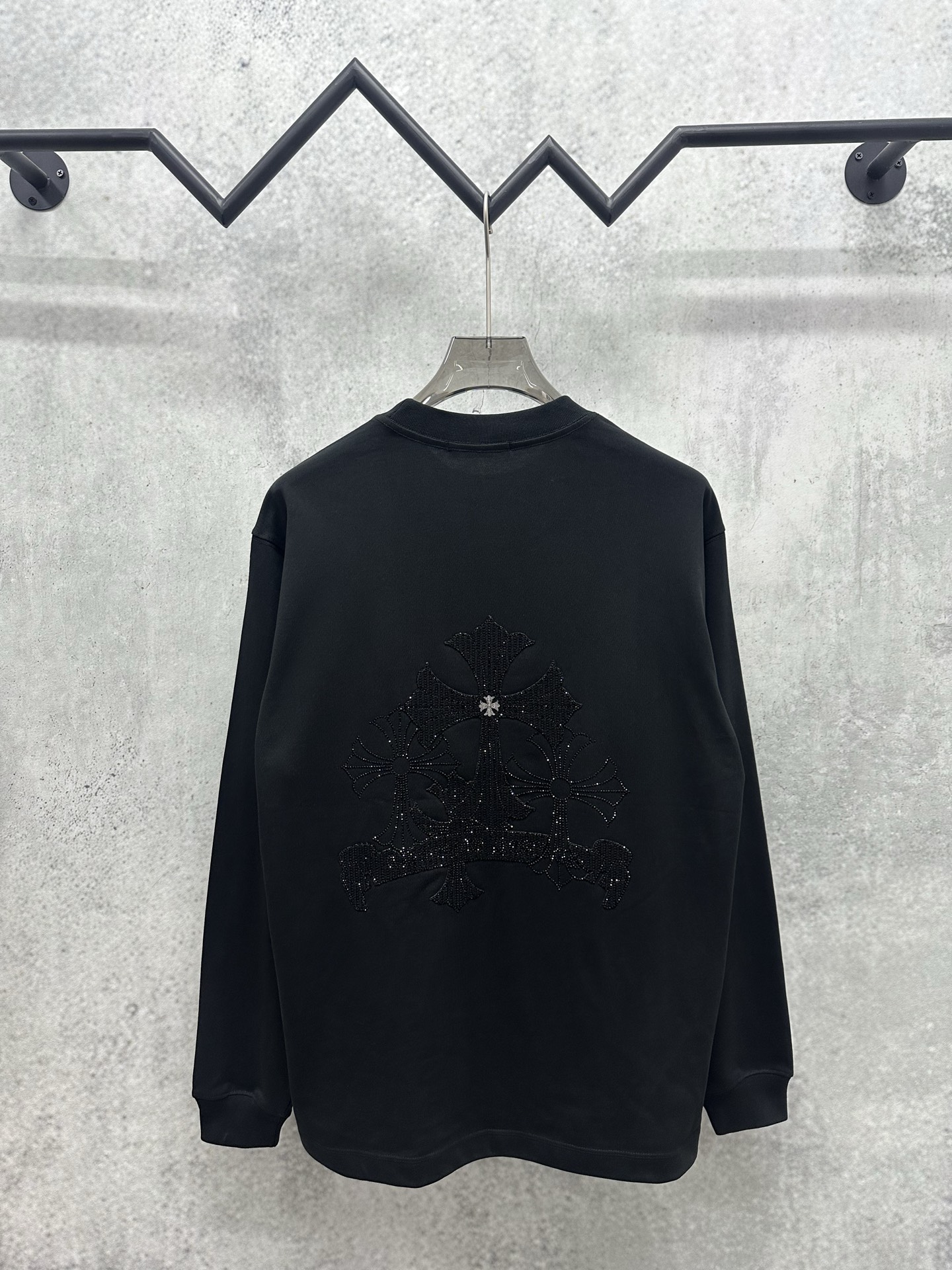 Cheap Chrome Hearts Long-Sleeved T-shirts in 215645, $35 USD- [IB215645] - Replica Chrome Hearts Long-Sleeved T-shirts