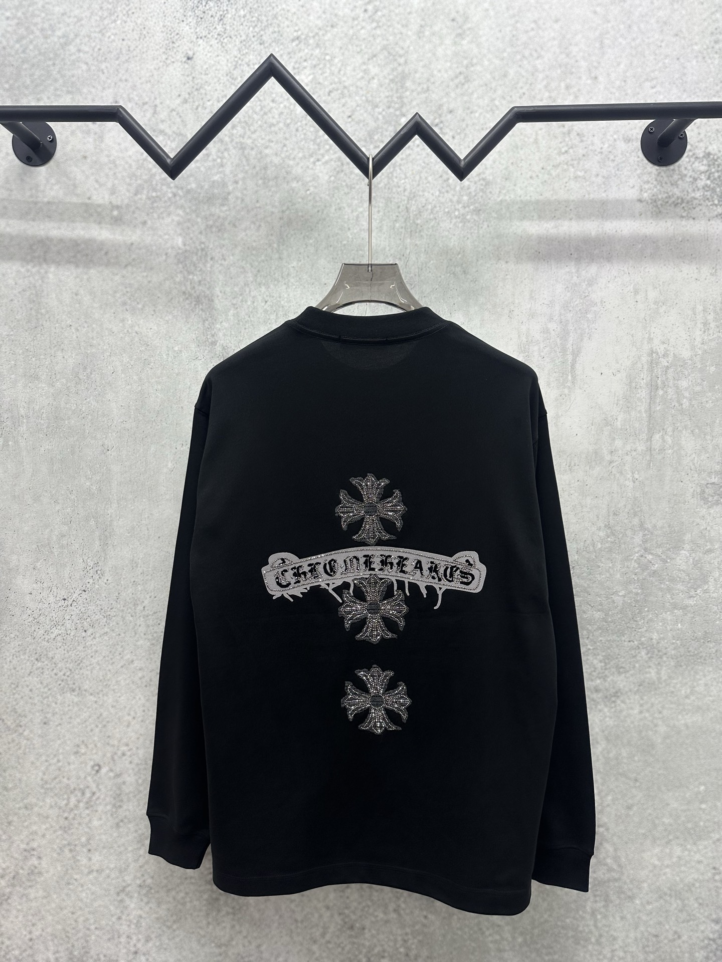 Cheap Chrome Hearts Long-Sleeved T-shirts in 215651, $35 USD- [IB215651] - Replica Chrome Hearts Long-Sleeved T-shirts