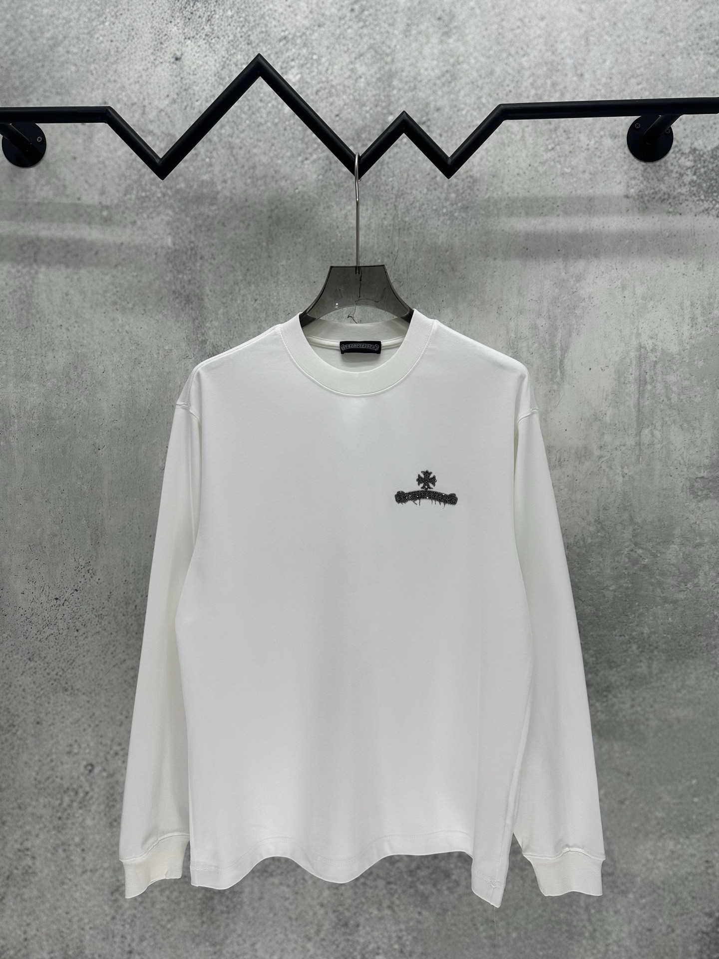 Cheap Chrome Hearts Long-Sleeved T-shirts in 215652, $35 USD- [IB215652] - Replica Chrome Hearts Long-Sleeved T-shirts