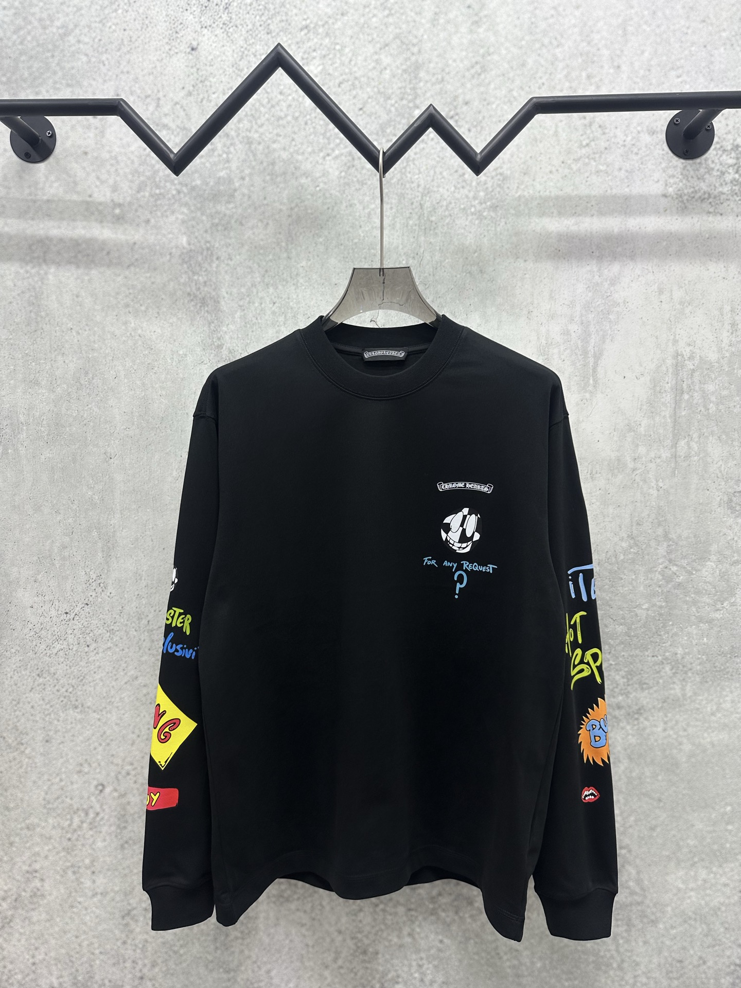 Cheap Chrome Hearts Long-Sleeved T-shirts in 215653, $35 USD- [IB215653] - Replica Chrome Hearts Long-Sleeved T-shirts