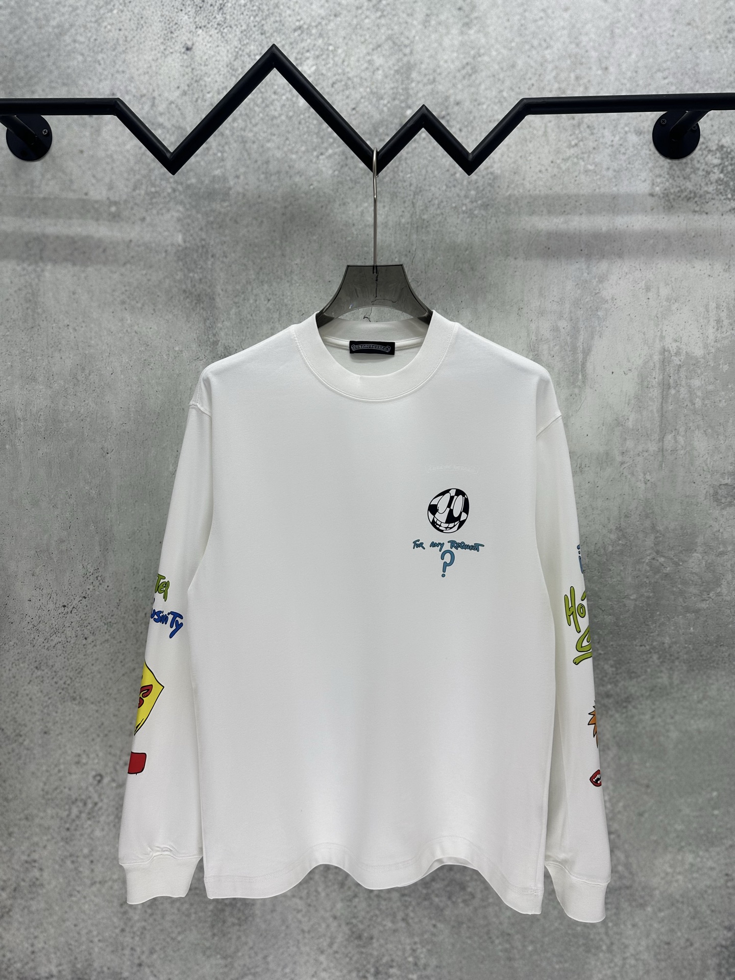 Cheap Chrome Hearts Long-Sleeved T-shirts in 215654, $35 USD- [IB215654] - Replica Chrome Hearts Long-Sleeved T-shirts