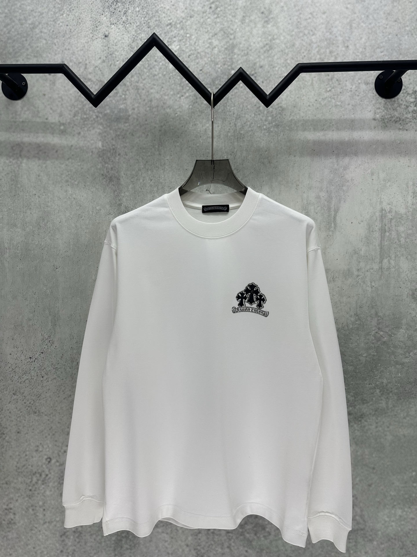 Cheap Chrome Hearts Long-Sleeved T-shirts in 215658, $35 USD- [IB215658] - Replica Chrome Hearts Long-Sleeved T-shirts