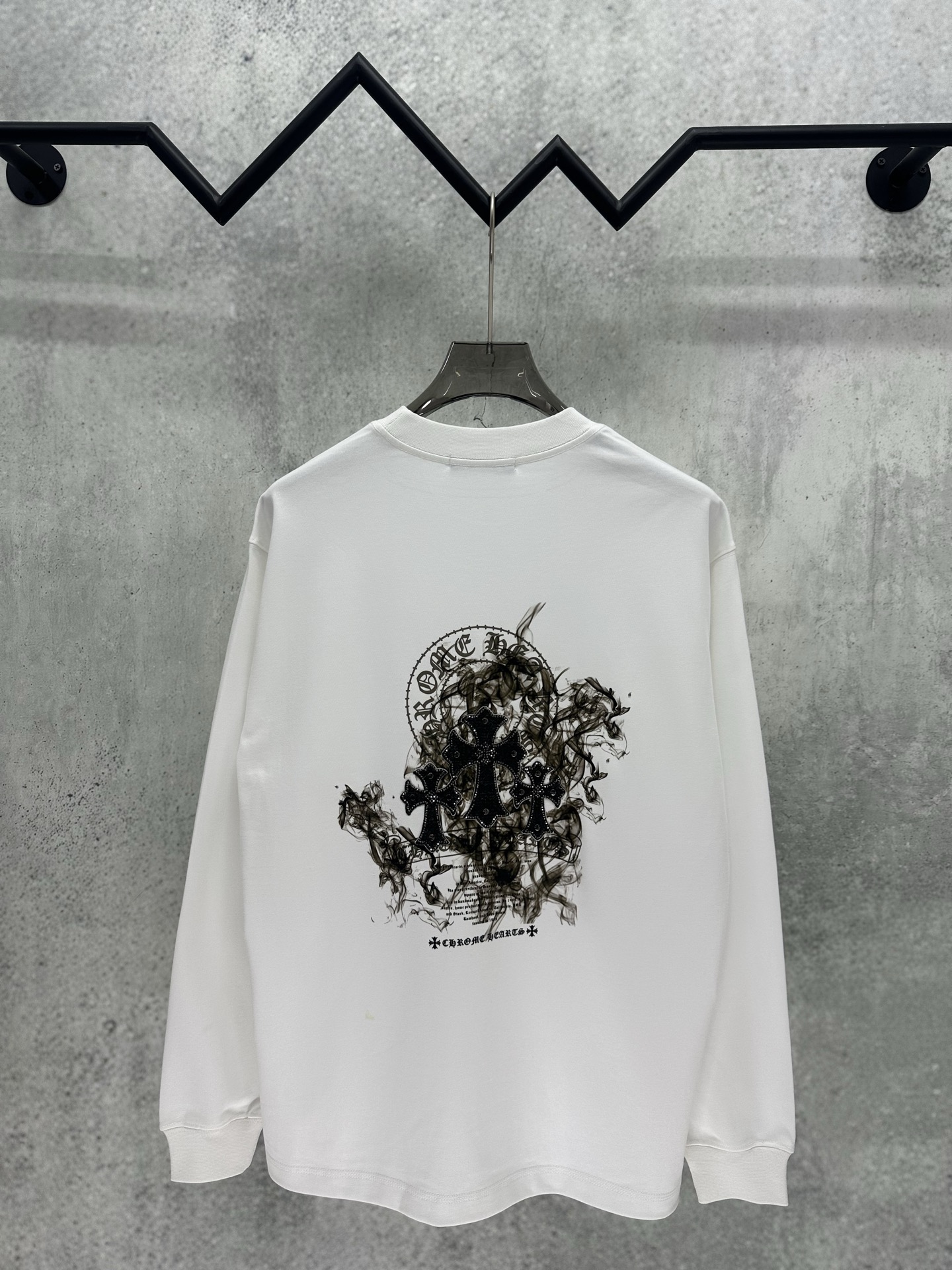 Cheap Chrome Hearts Long-Sleeved T-shirts in 215658, $35 USD- [IB215658] - Replica Chrome Hearts Long-Sleeved T-shirts