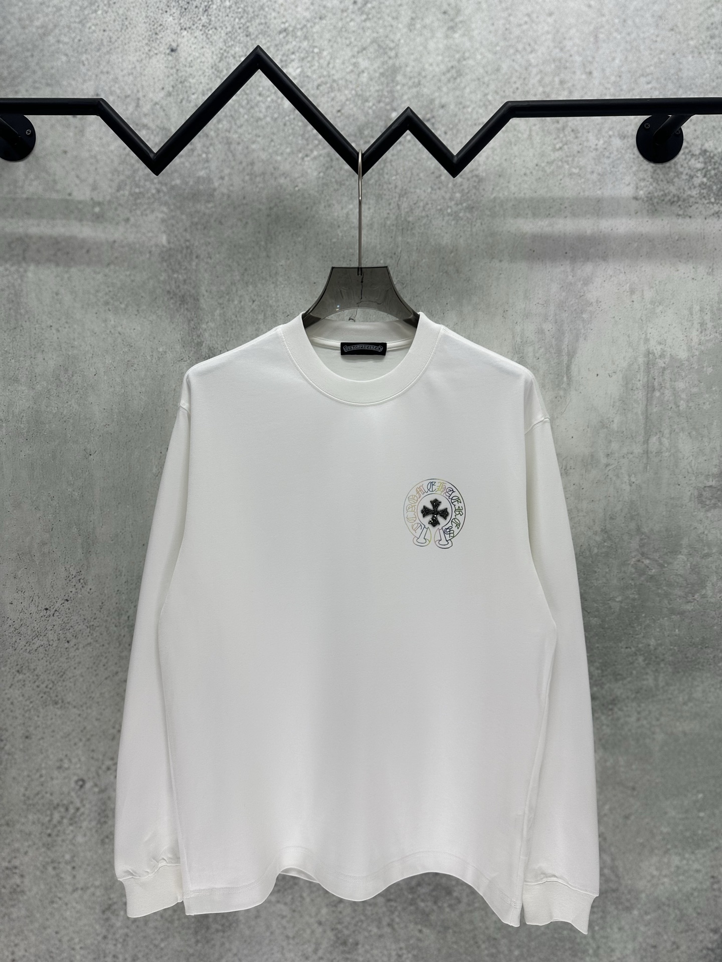 Cheap Chrome Hearts Long-Sleeved T-shirts in 215660, $35 USD- [IB215660] - Replica Chrome Hearts Long-Sleeved T-shirts