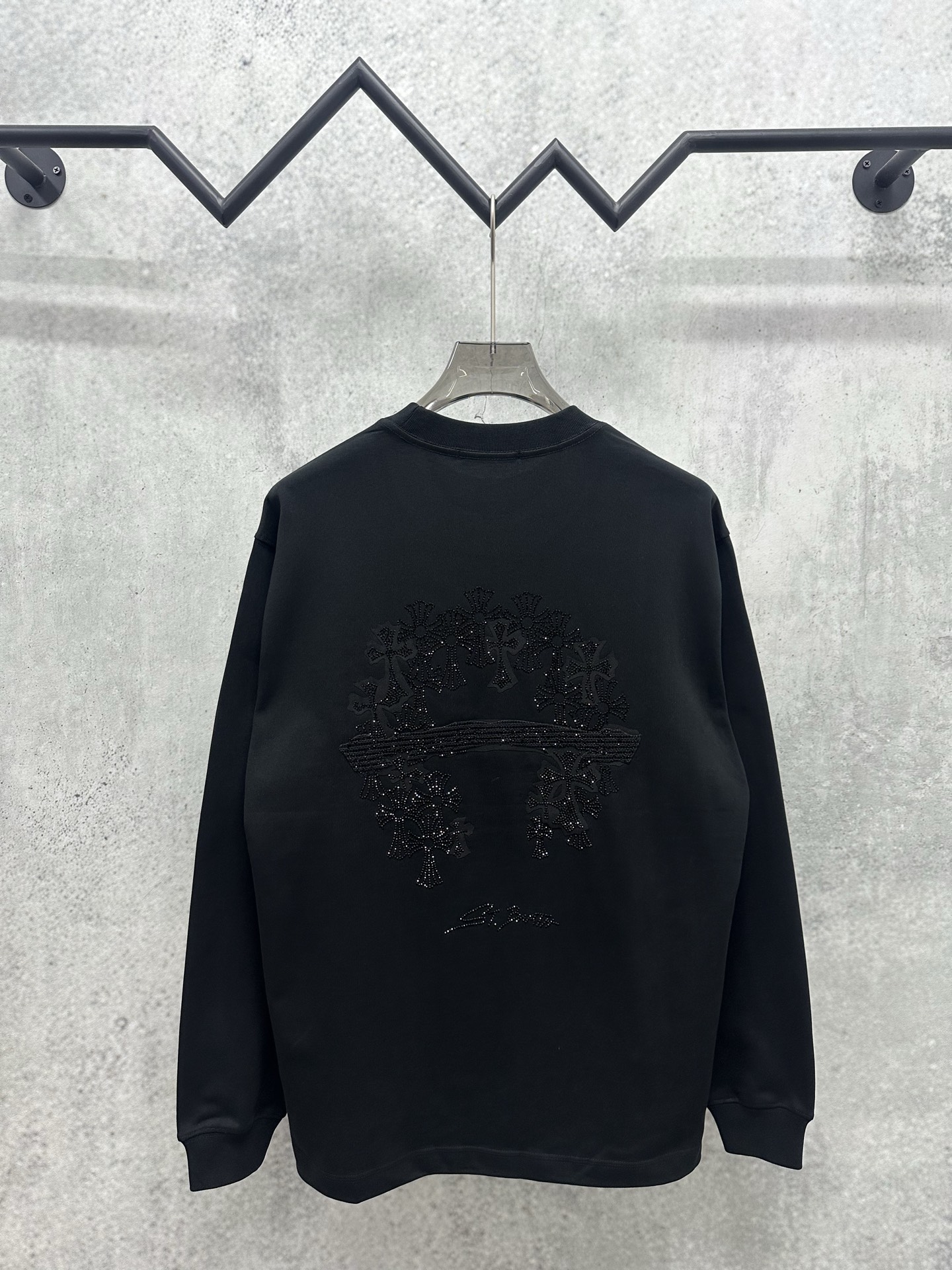 Cheap Chrome Hearts Long-Sleeved T-shirts in 215665, $35 USD- [IB215665] - Replica Chrome Hearts Long-Sleeved T-shirts
