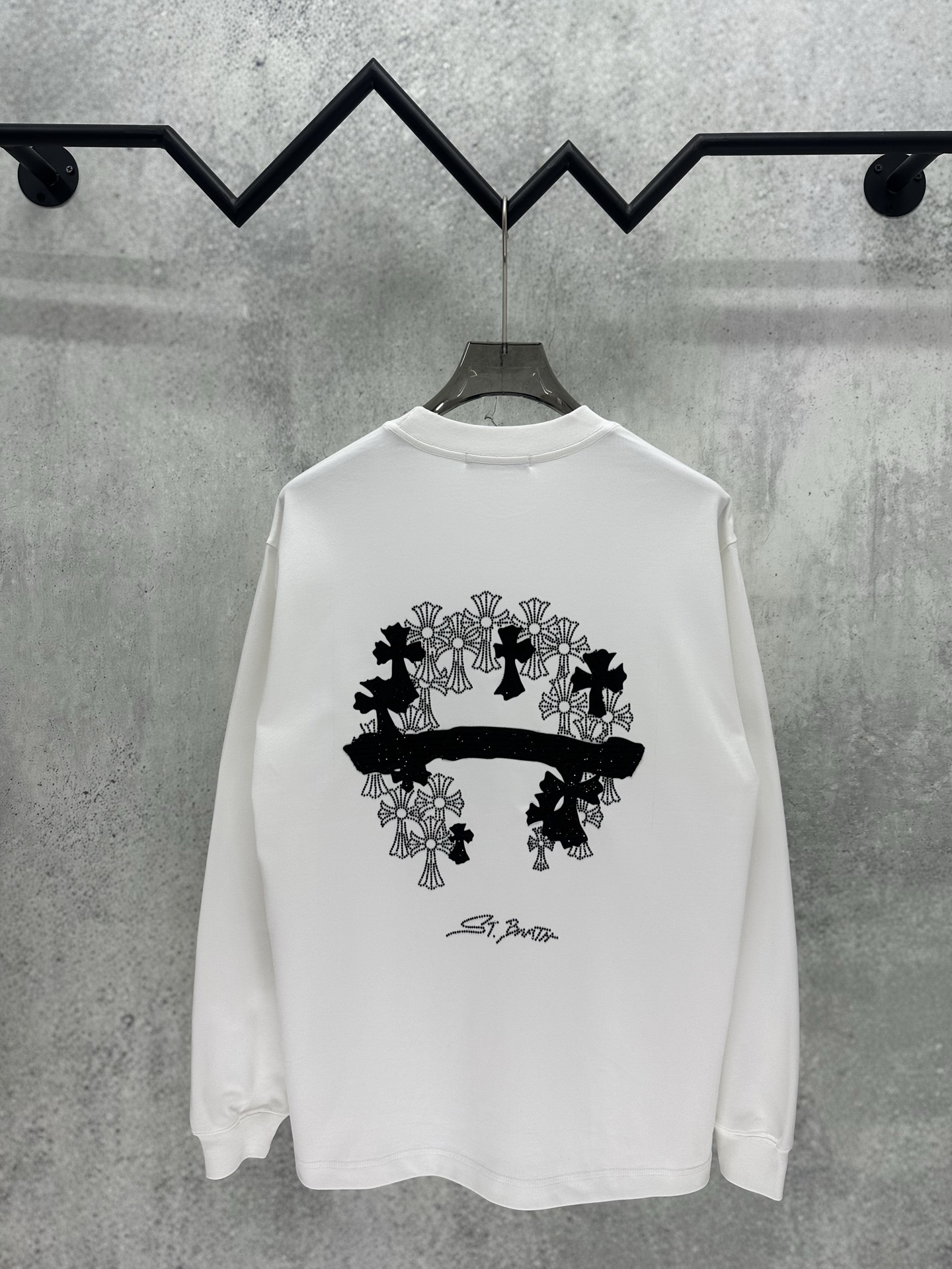 Cheap Chrome Hearts Long-Sleeved T-shirts in 215666, $35 USD- [IB215666] - Replica Chrome Hearts Long-Sleeved T-shirts