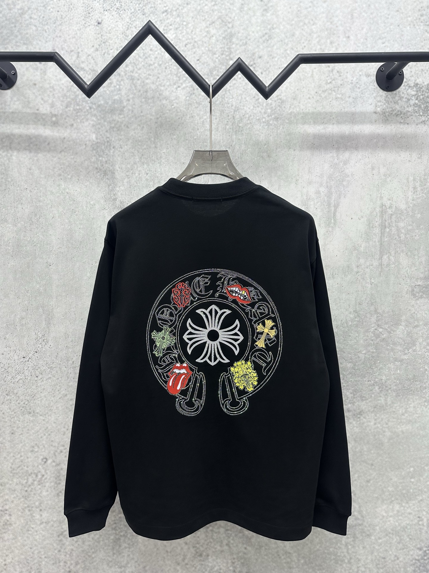 Cheap Chrome Hearts Long-Sleeved T-shirts in 215671, $35 USD- [IB215671] - Replica Chrome Hearts Long-Sleeved T-shirts