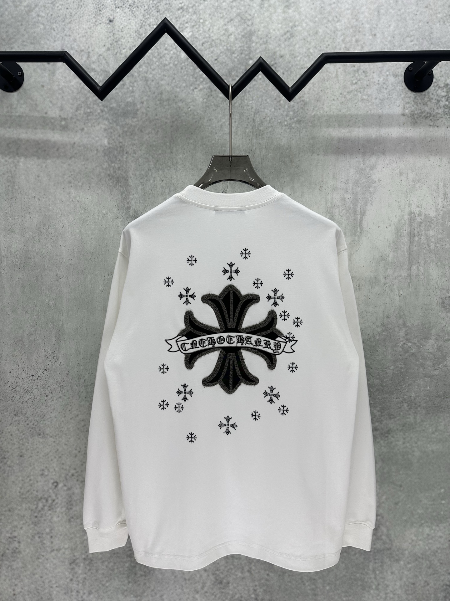 Cheap Chrome Hearts Long-Sleeved T-shirts in 215674, $35 USD- [IB215674] - Replica Chrome Hearts Long-Sleeved T-shirts