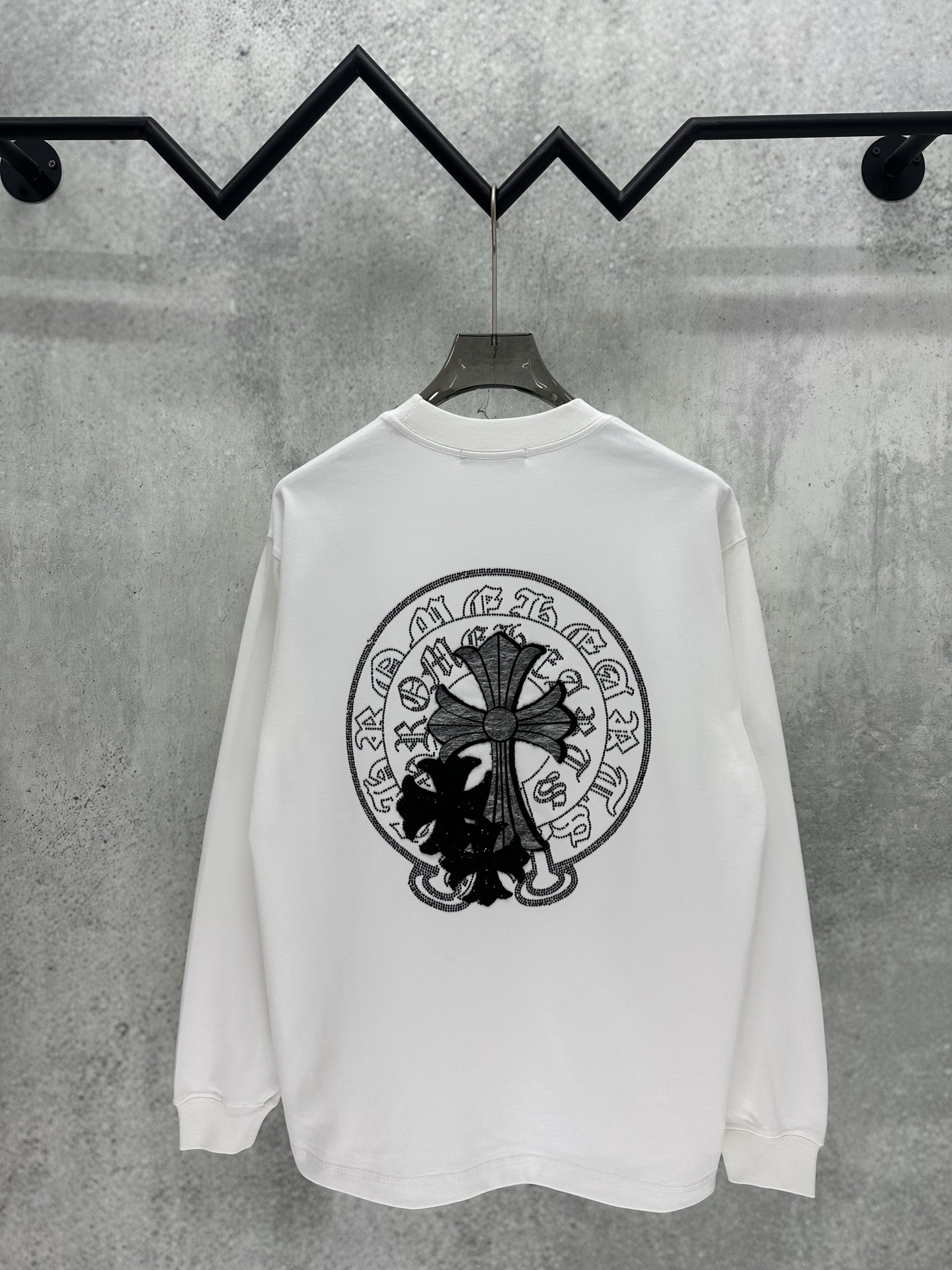 Cheap Chrome Hearts Long-Sleeved T-shirts in 215676, $35 USD- [IB215676] - Replica Chrome Hearts Long-Sleeved T-shirts