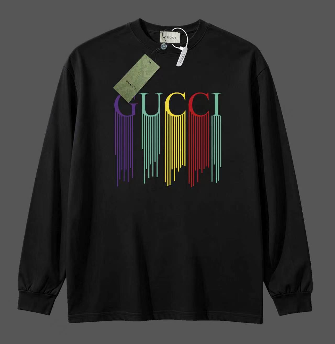 Cheap Gucci Long-Sleeved T-shirts for Men in 215799, $30 USD- [IB215799] - Replica Gucci Long-Sleeved T-shirts for Men