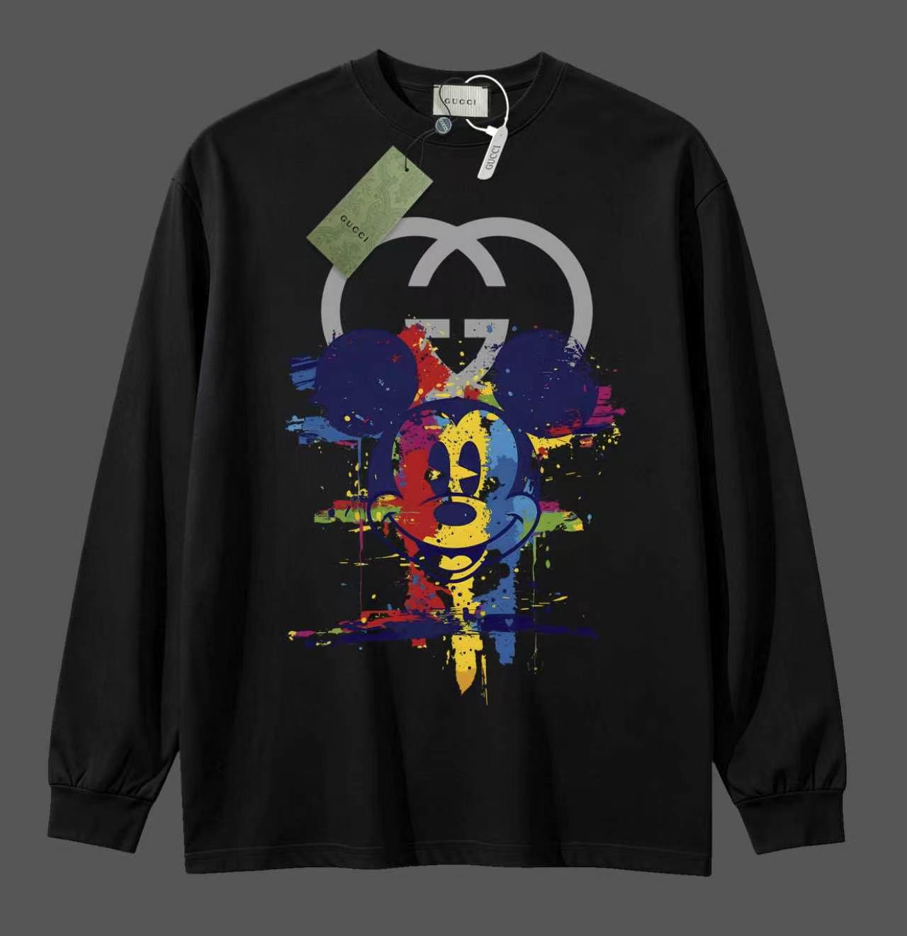 Cheap Gucci Long-Sleeved T-shirts for Men in 215806, $30 USD- [IB215806] - Replica Gucci Long-Sleeved T-shirts for Men