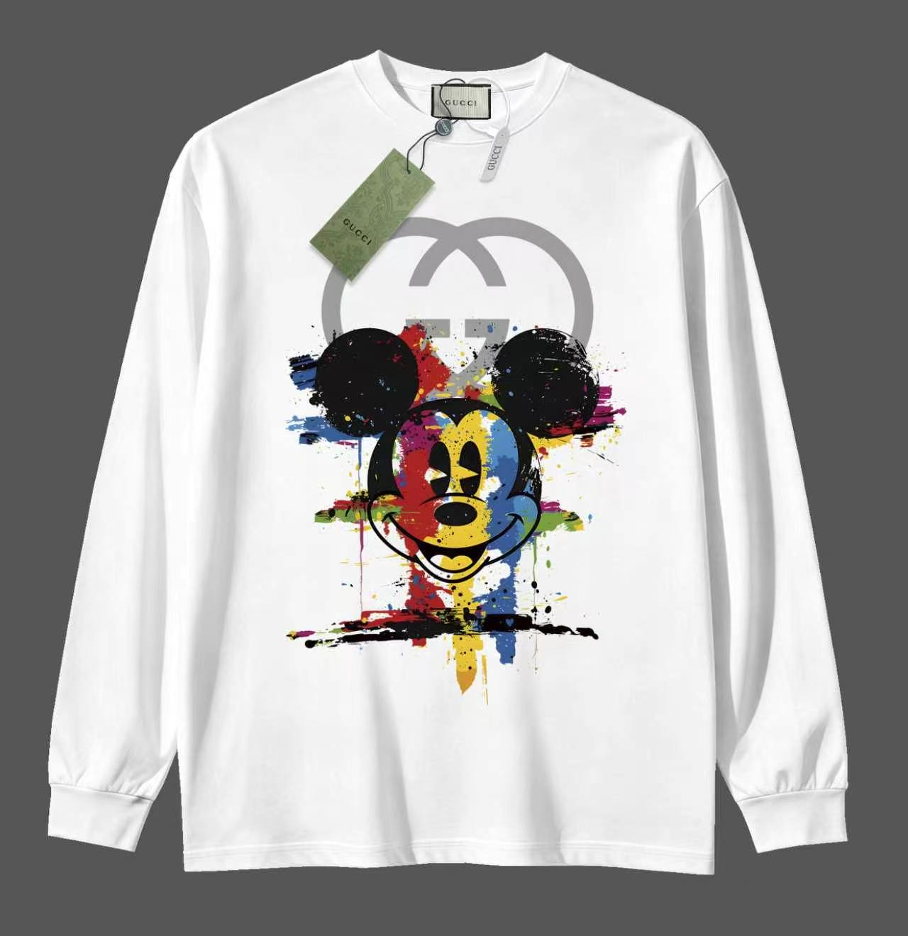 Cheap Gucci Long-Sleeved T-shirts for Men in 215807, $30 USD- [IB215807] - Replica Gucci Long-Sleeved T-shirts for Men
