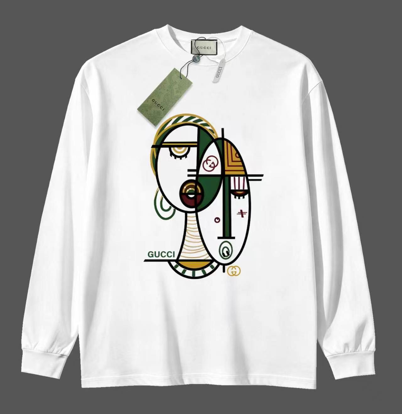 Cheap Gucci Long-Sleeved T-shirts for Men in 215812, $30 USD- [IB215812] - Replica Gucci Long-Sleeved T-shirts for Men