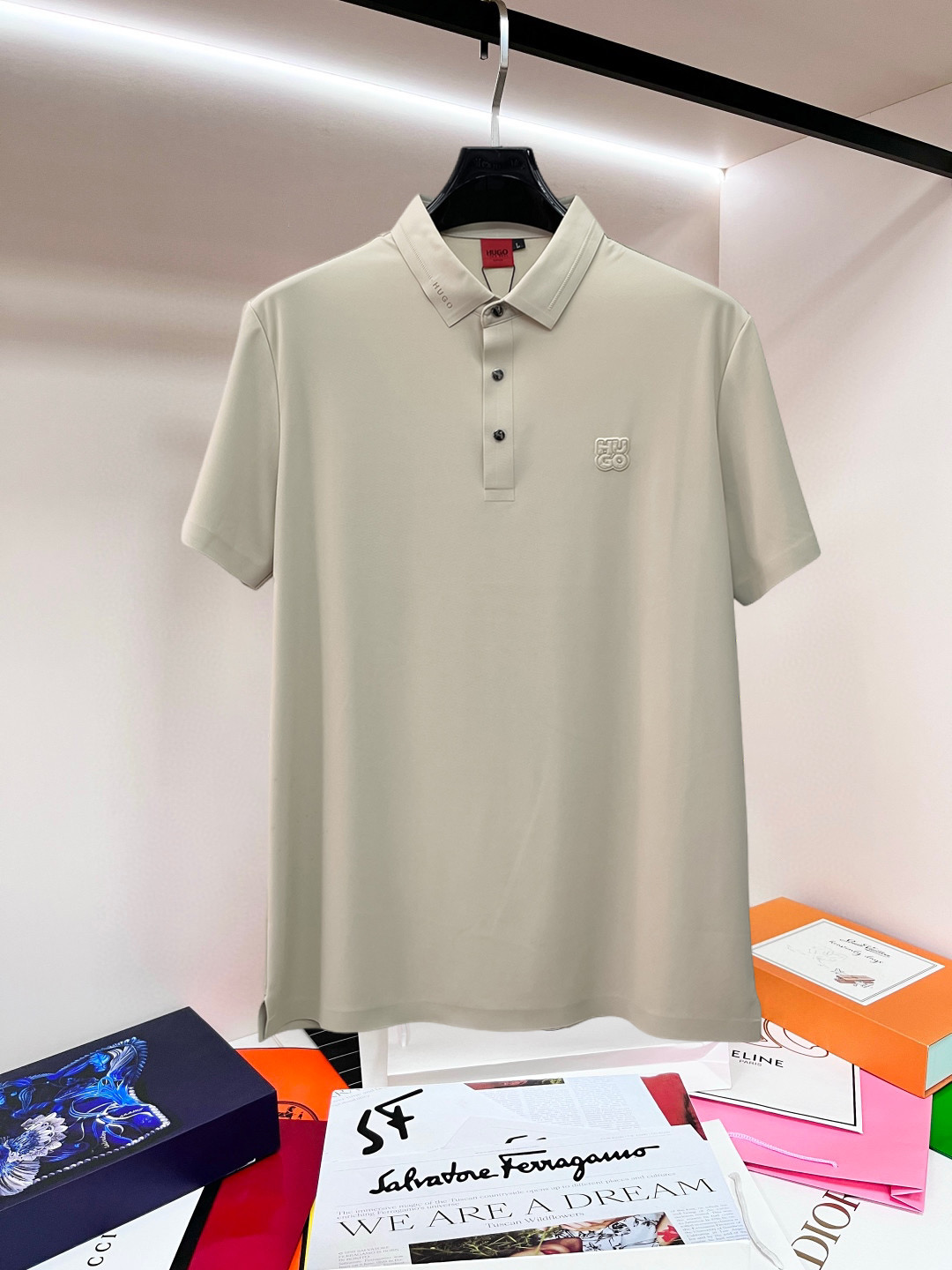 Cheap Hugo Boss Polo T-Shirts for Men in 215821, $45 USD- [IB215821] - Replica Hugo Boss Polo T-Shirts for Men