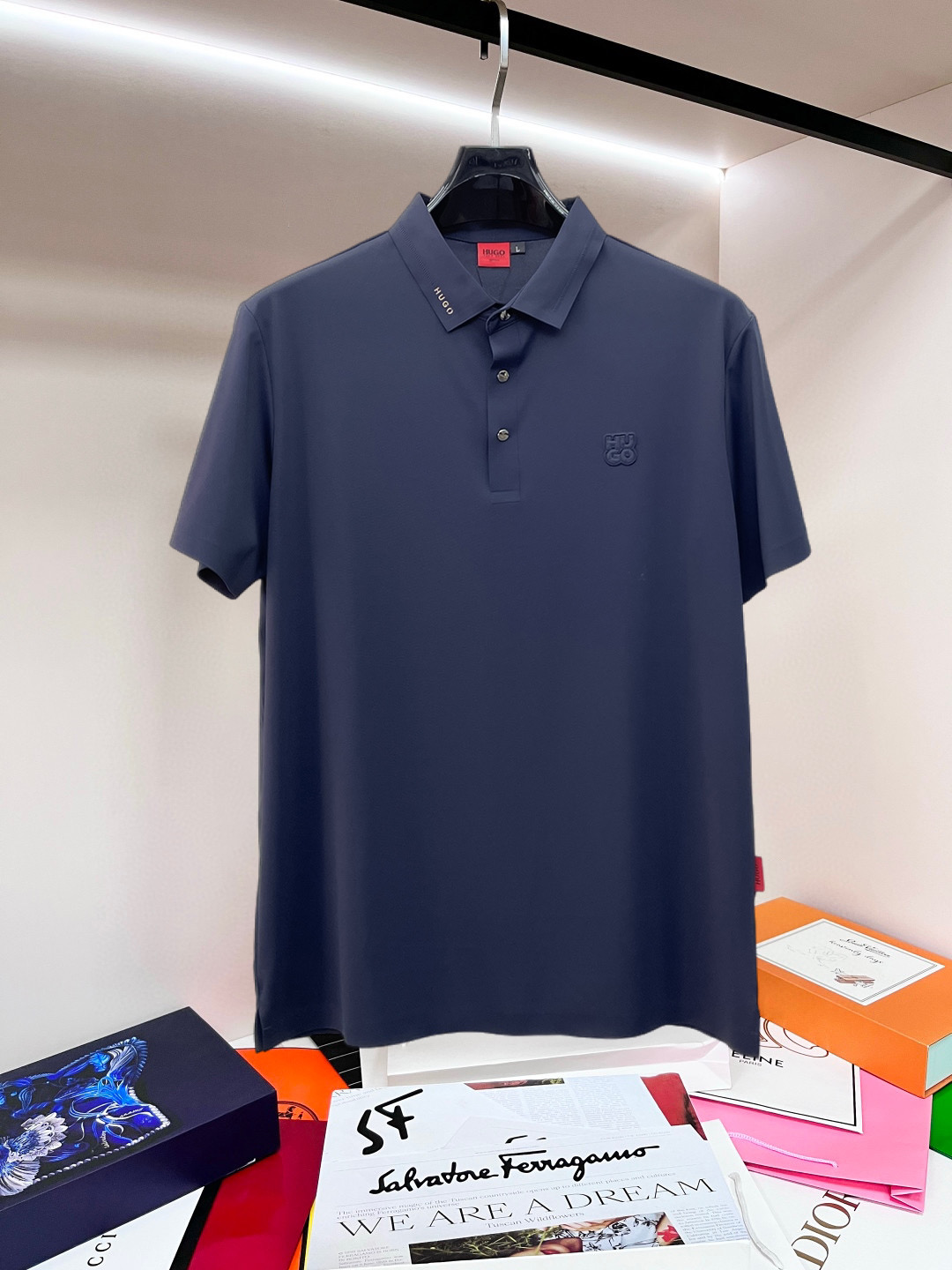 Cheap Hugo Boss Polo T-Shirts for Men in 215822, $45 USD- [IB215822] - Replica Hugo Boss Polo T-Shirts for Men