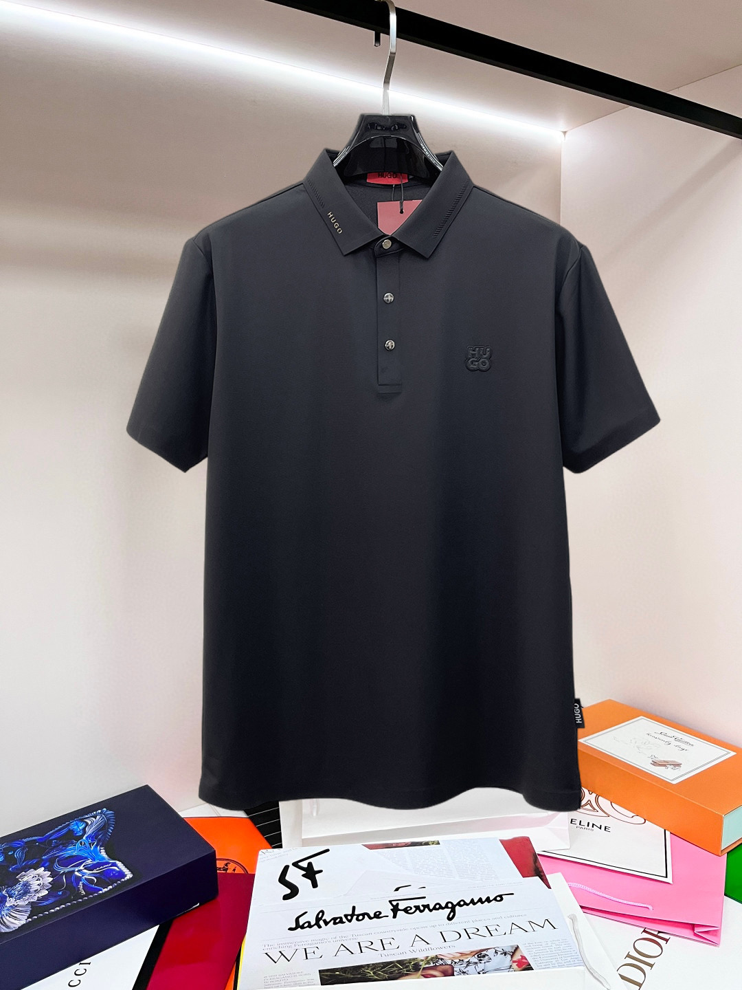 Cheap Hugo Boss Polo T-Shirts for Men in 215823, $45 USD- [IB215823] - Replica Hugo Boss Polo T-Shirts for Men