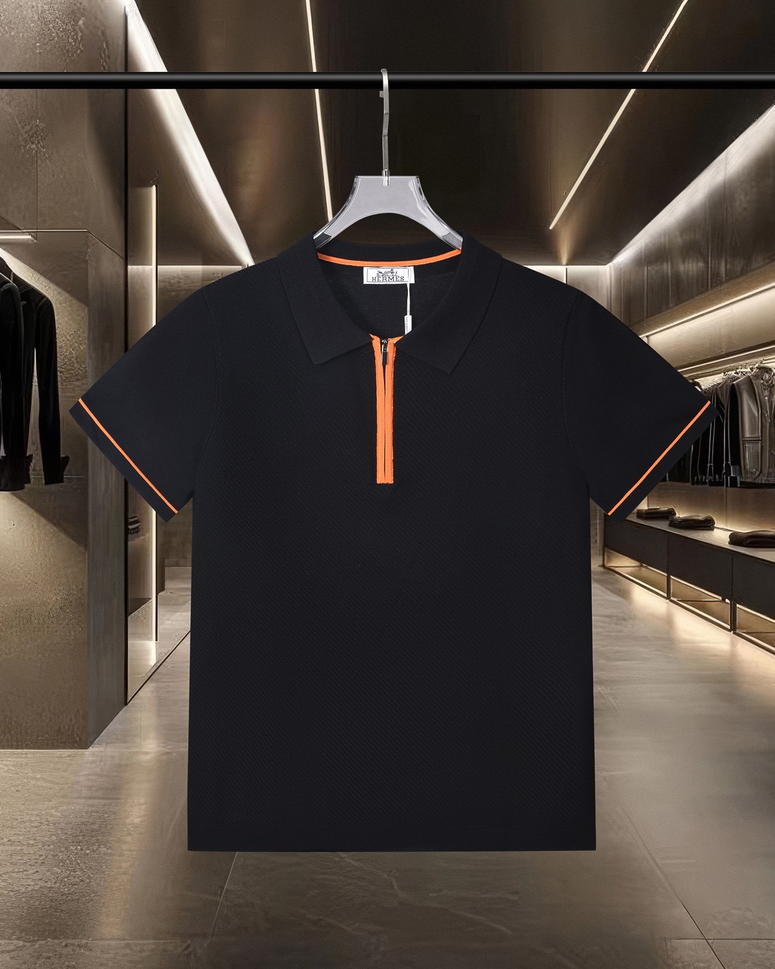 Cheap Hermes Polo T-Shirts for Men in 215829, $30 USD- [IB215829] - Replica Hermes Polo T-Shirts for Men