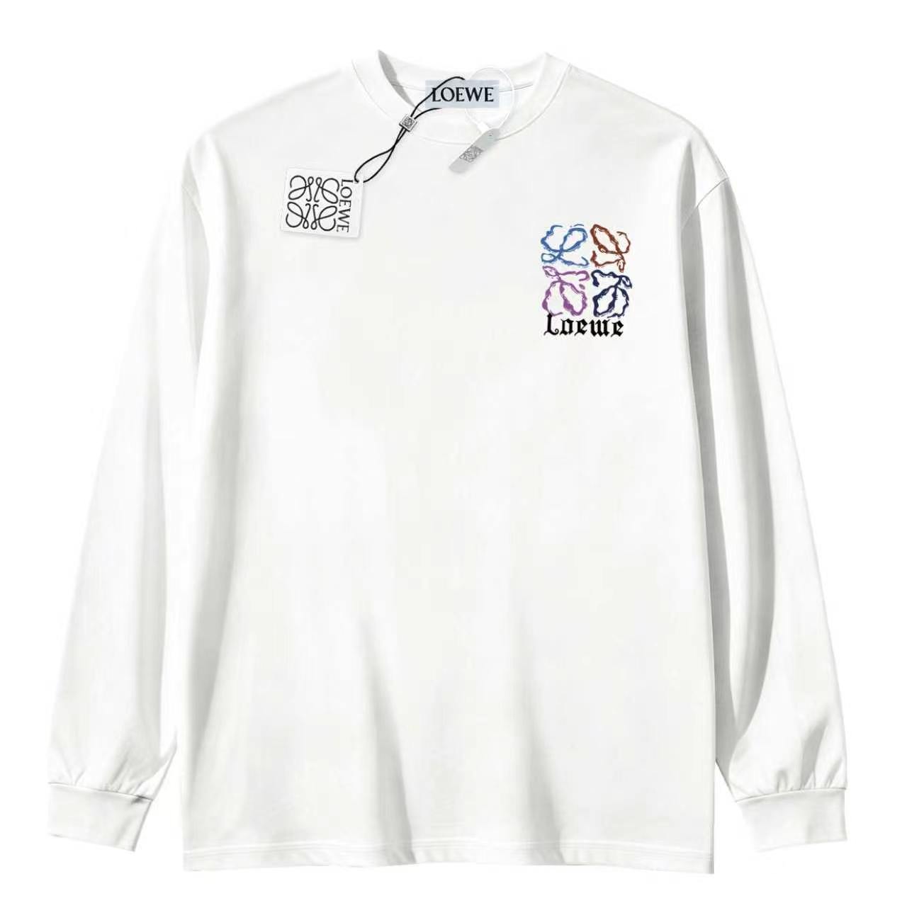 Cheap Loewe Long-Sleeved T-shirts in 215847, $40 USD- [IB215847] - Replica Loewe Long-Sleeved T-shirts