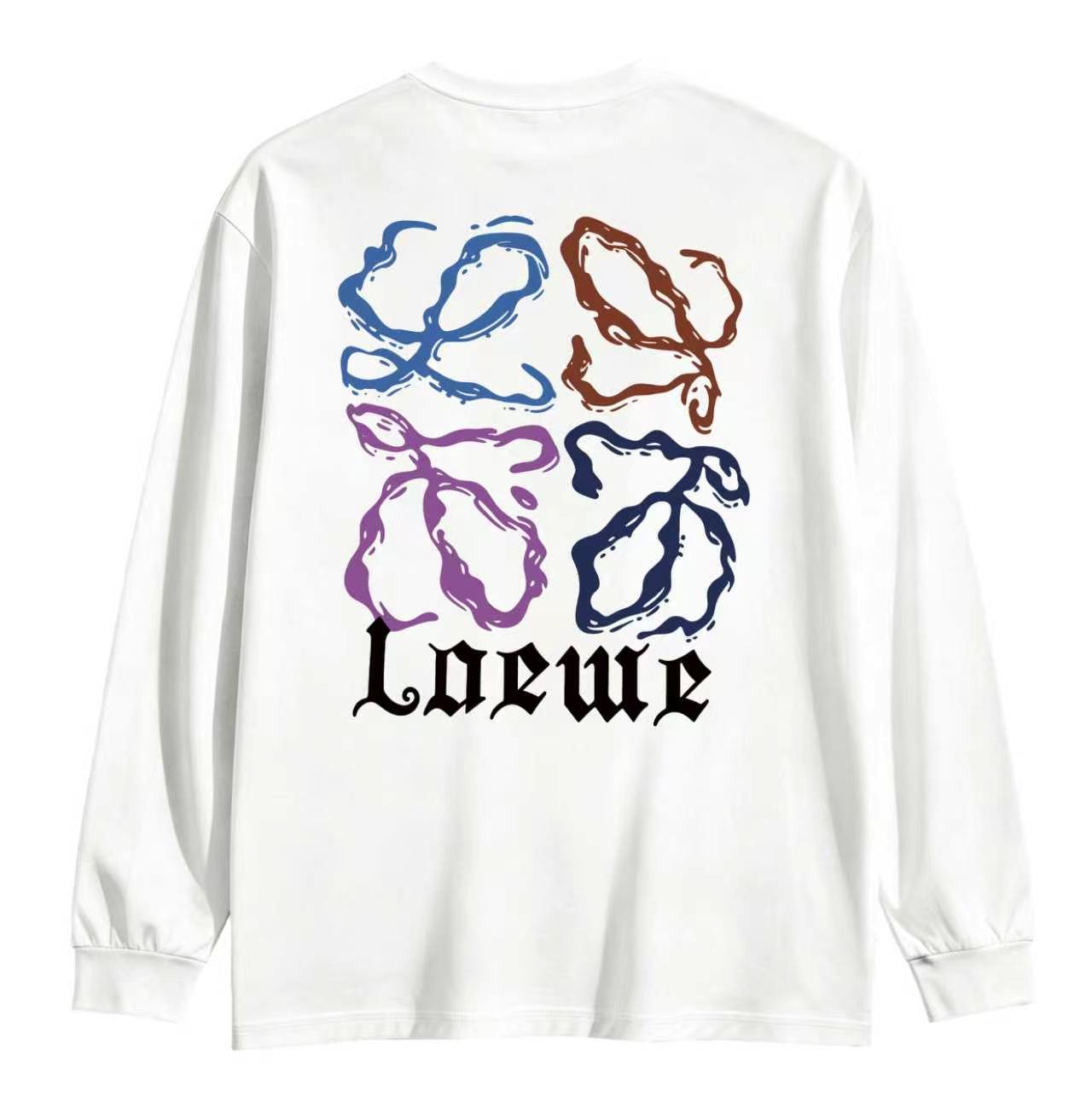 Cheap Loewe Long-Sleeved T-shirts in 215847, $40 USD- [IB215847] - Replica Loewe Long-Sleeved T-shirts