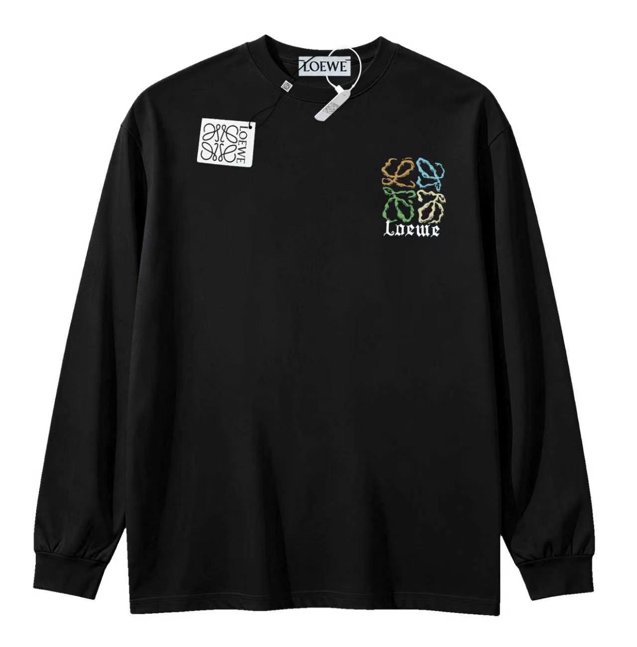 Cheap Loewe Long-Sleeved T-shirts in 215848, $40 USD- [IB215848] - Replica Loewe Long-Sleeved T-shirts