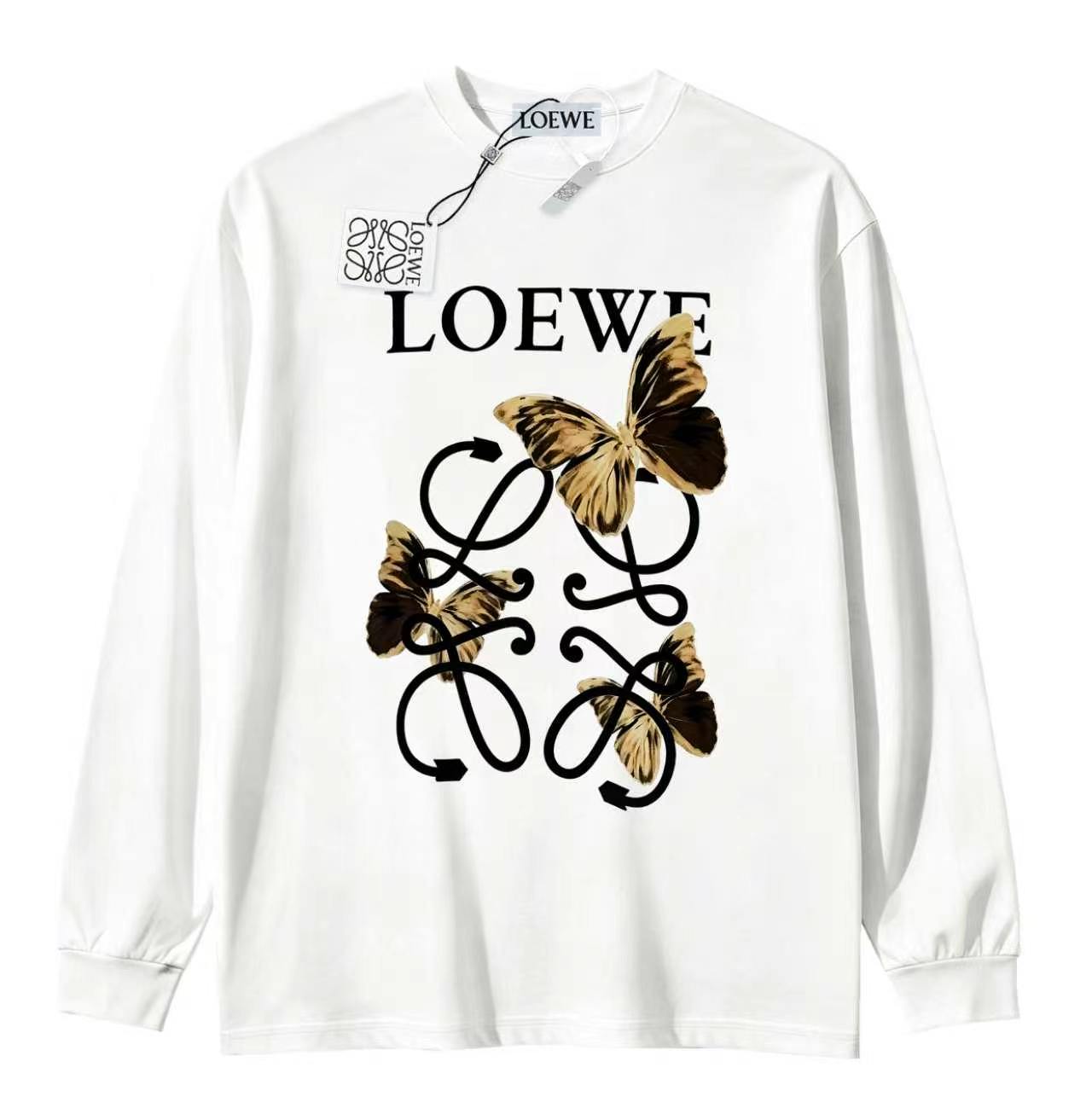 Cheap Loewe Long-Sleeved T-shirts in 215849, $40 USD- [IB215849] - Replica Loewe Long-Sleeved T-shirts