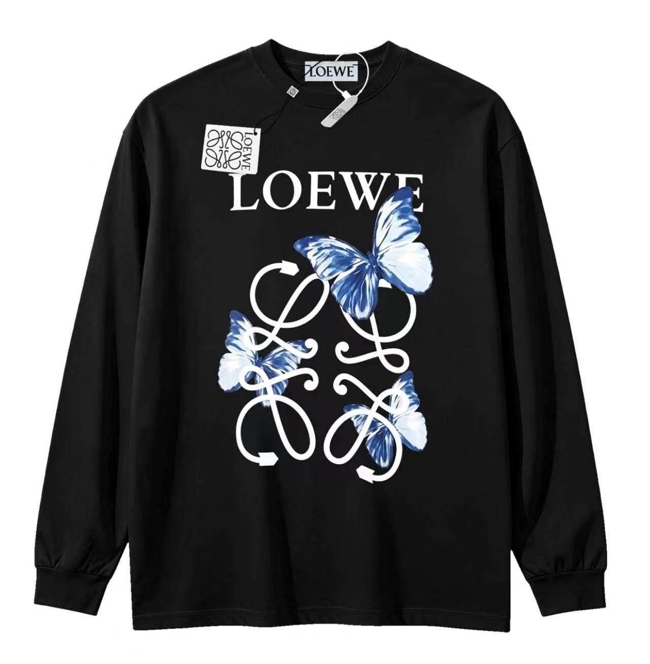 Cheap Loewe Long-Sleeved T-shirts in 215850, $40 USD- [IB215850] - Replica Loewe Long-Sleeved T-shirts