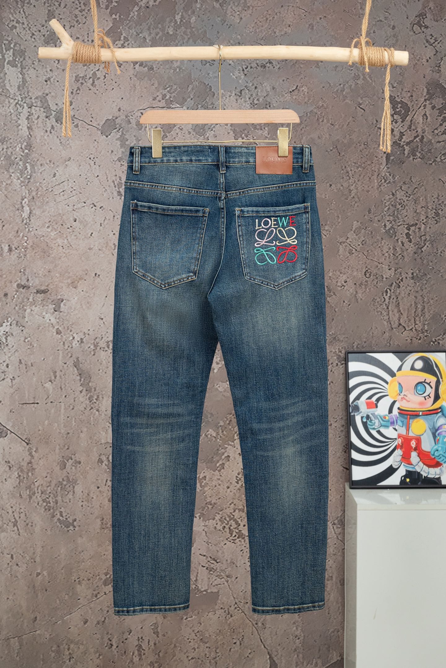 Cheap Loewe Jeans in 215877, $65 USD- [IB215877] - Replica Loewe Jeans