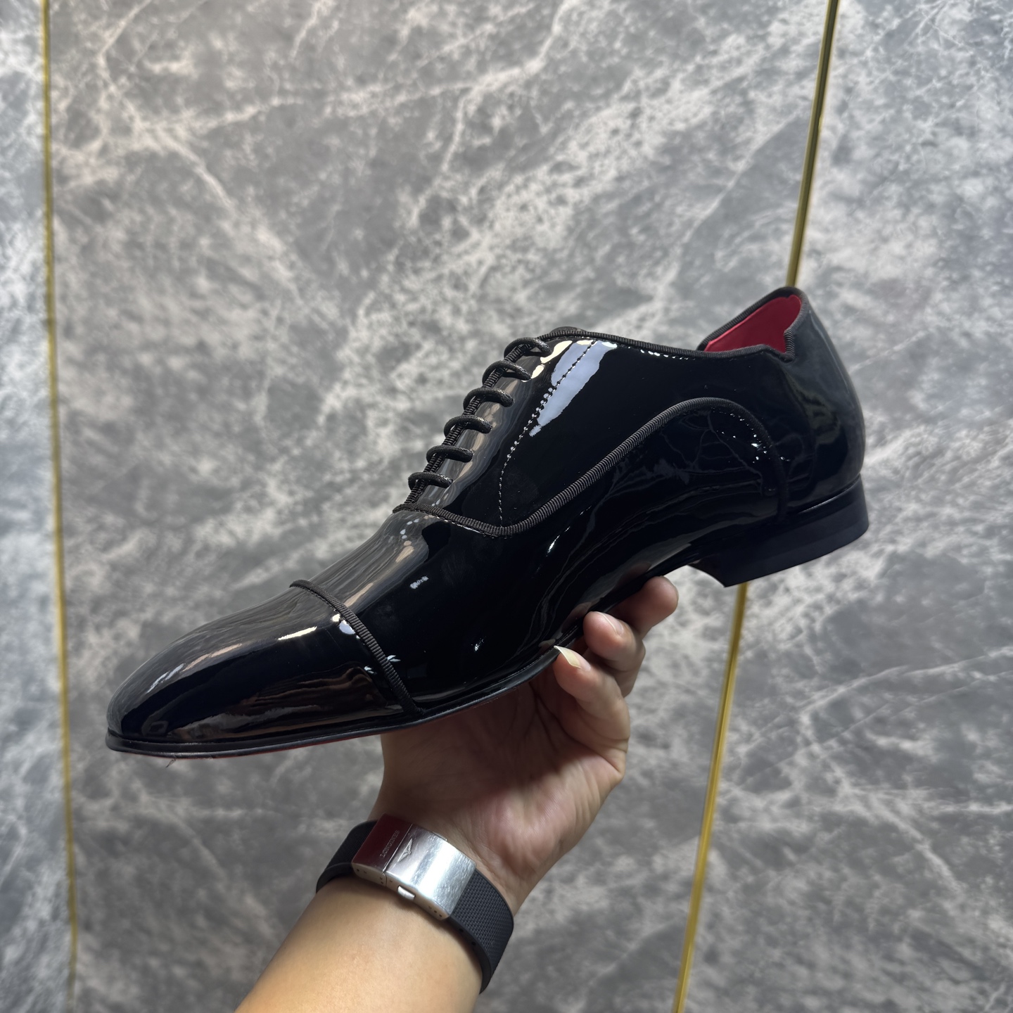 Cheap New Arrivals Christian Louboutin Dress Shoes For Men in 215895, $120 USD- [IB215895] - Replica Christian Louboutin Loafers For Men