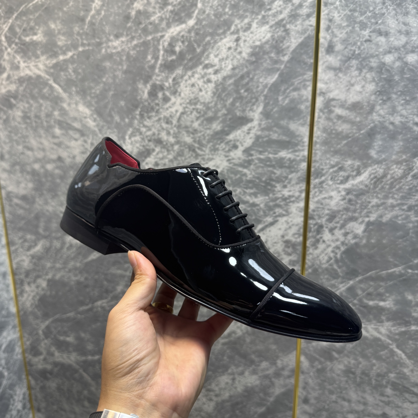 Cheap New Arrivals Christian Louboutin Dress Shoes For Men in 215895, $120 USD- [IB215895] - Replica Christian Louboutin Loafers For Men