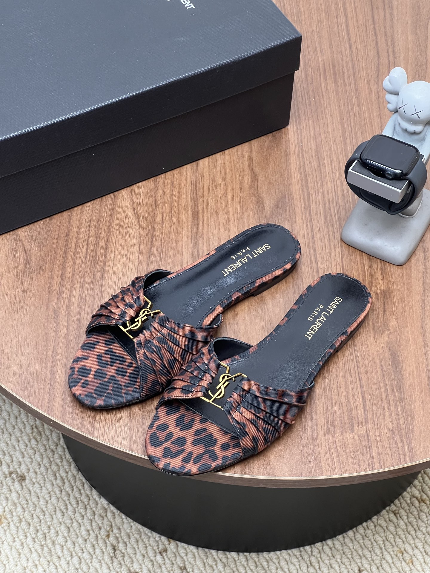 Cheap New Arrivals YSL Slippers For Women in 215903, $65 USD- [IB215903] - Replica YSL Sandals For Women