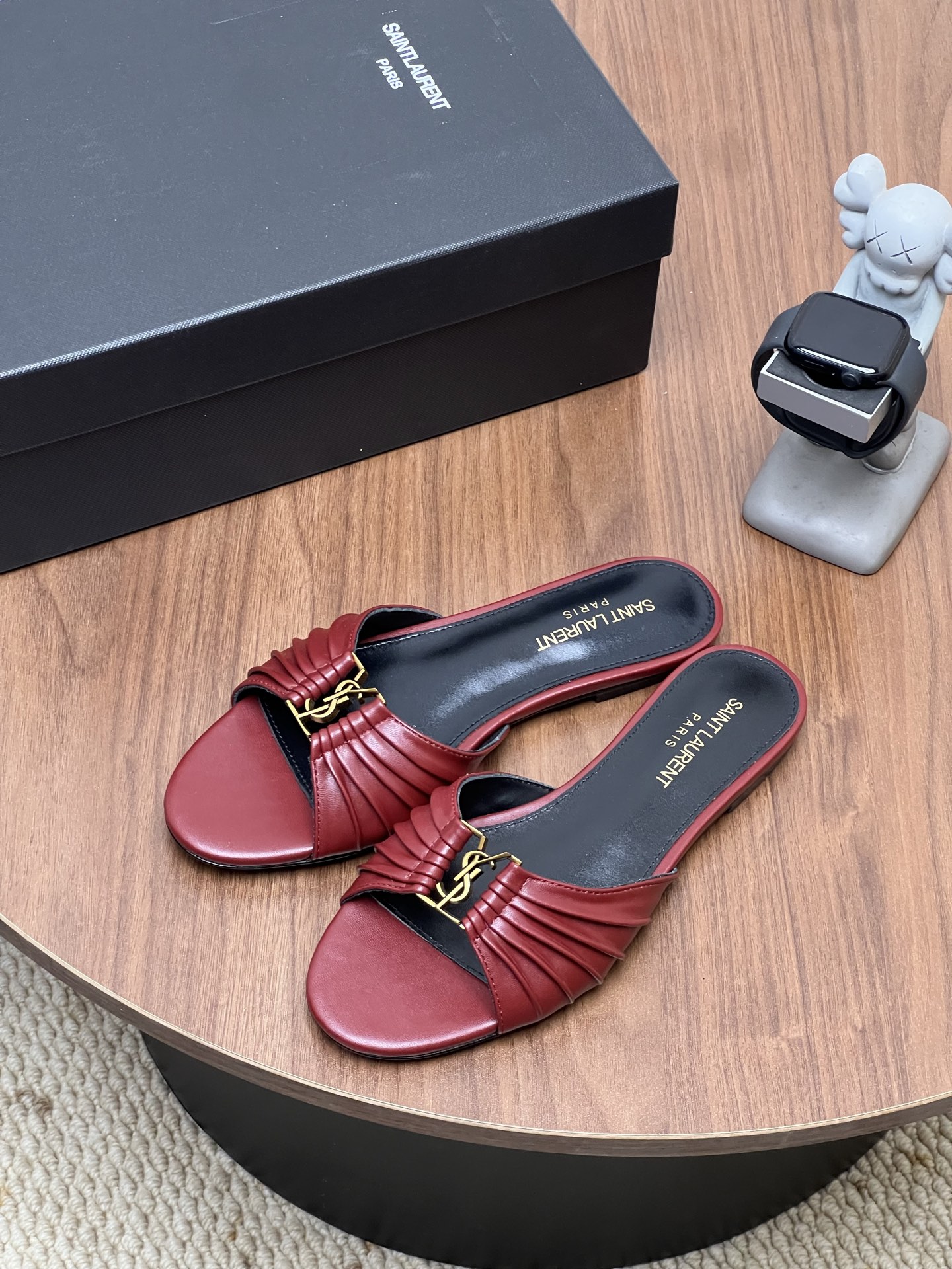 Cheap New Arrivals YSL Slippers For Women in 215912, $65 USD- [IB215912] - Replica YSL Sandals For Women