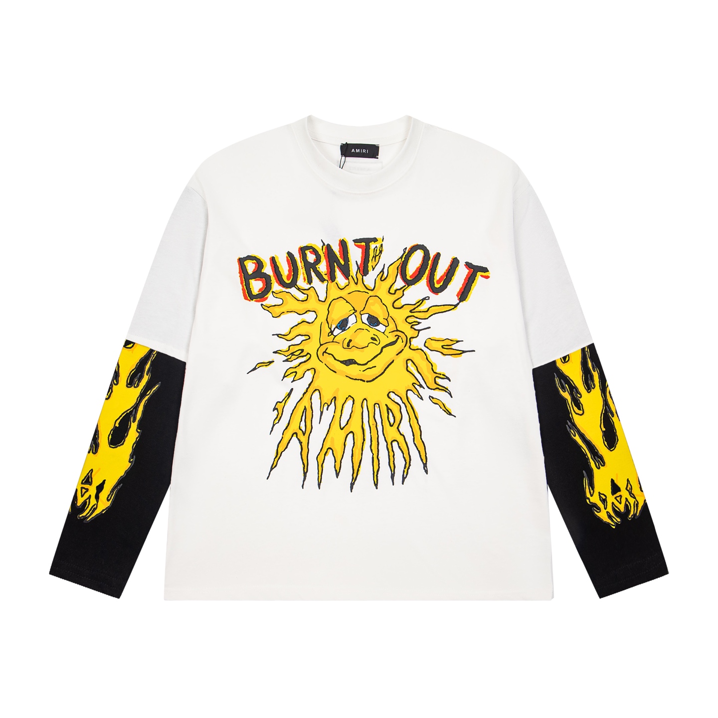 Cheap Amiri Long-Sleeved T-Shirts in 216024, $30 USD- [IB216024] - Replica Amiri Long-Sleeved T-Shirts
