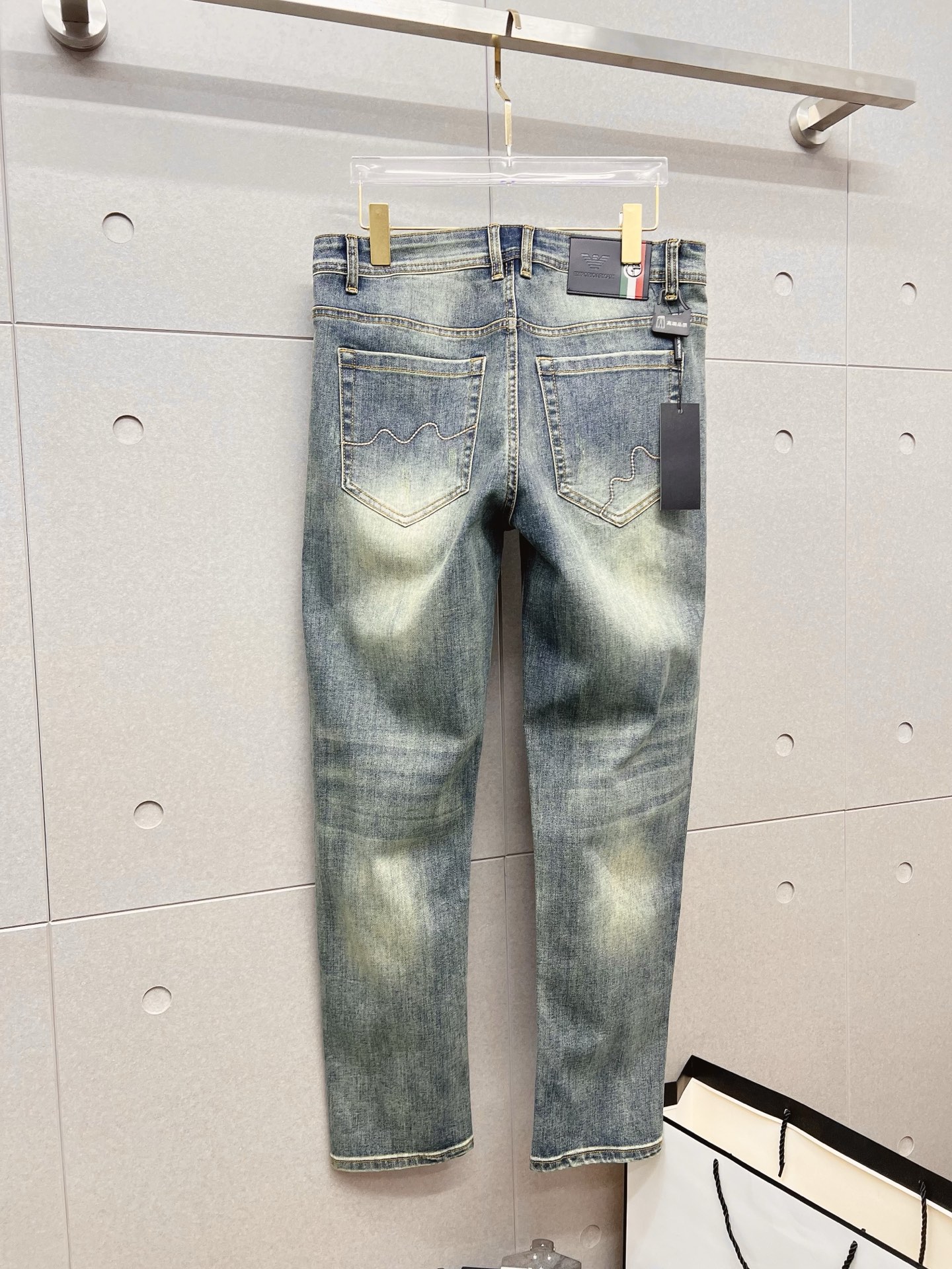 Cheap Armani Jeans for Men in 216051, $65 USD- [IB216051] - Replica Armani Jeans for Men