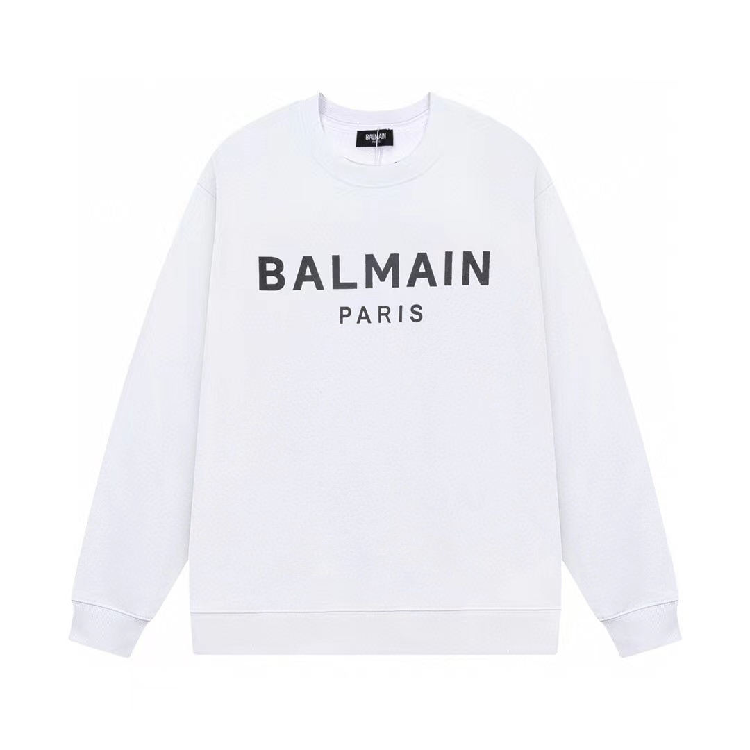 Cheap Balmain Long Sleeve T-Shirts in 216062, $35 USD- [IB216062] - Replica Balmain Long Sleeve T-Shirts