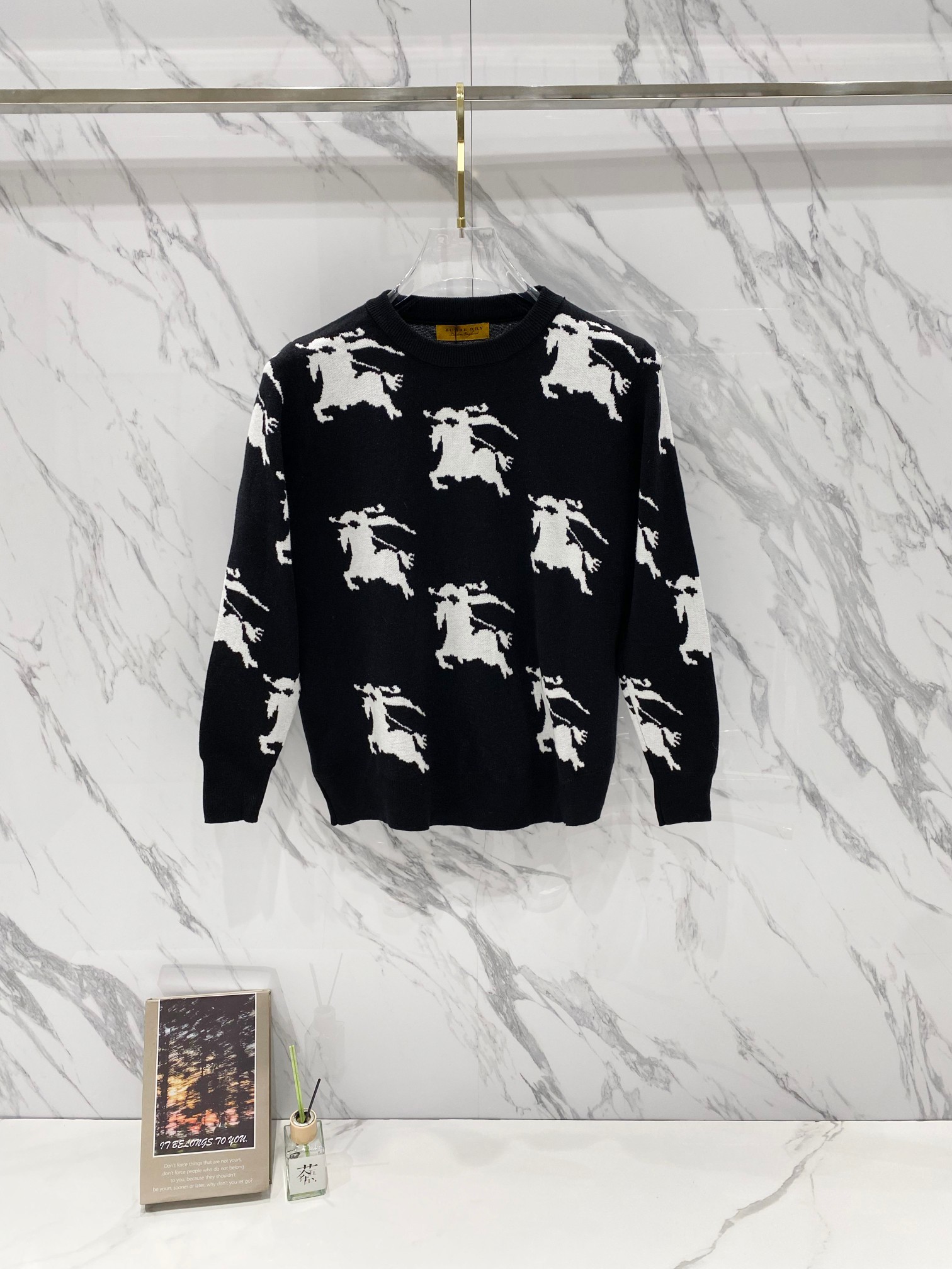 Cheap Burberry Sweaters for Men in 216064, $45 USD- [IB216064] - Replica Burberry Sweaters for Men
