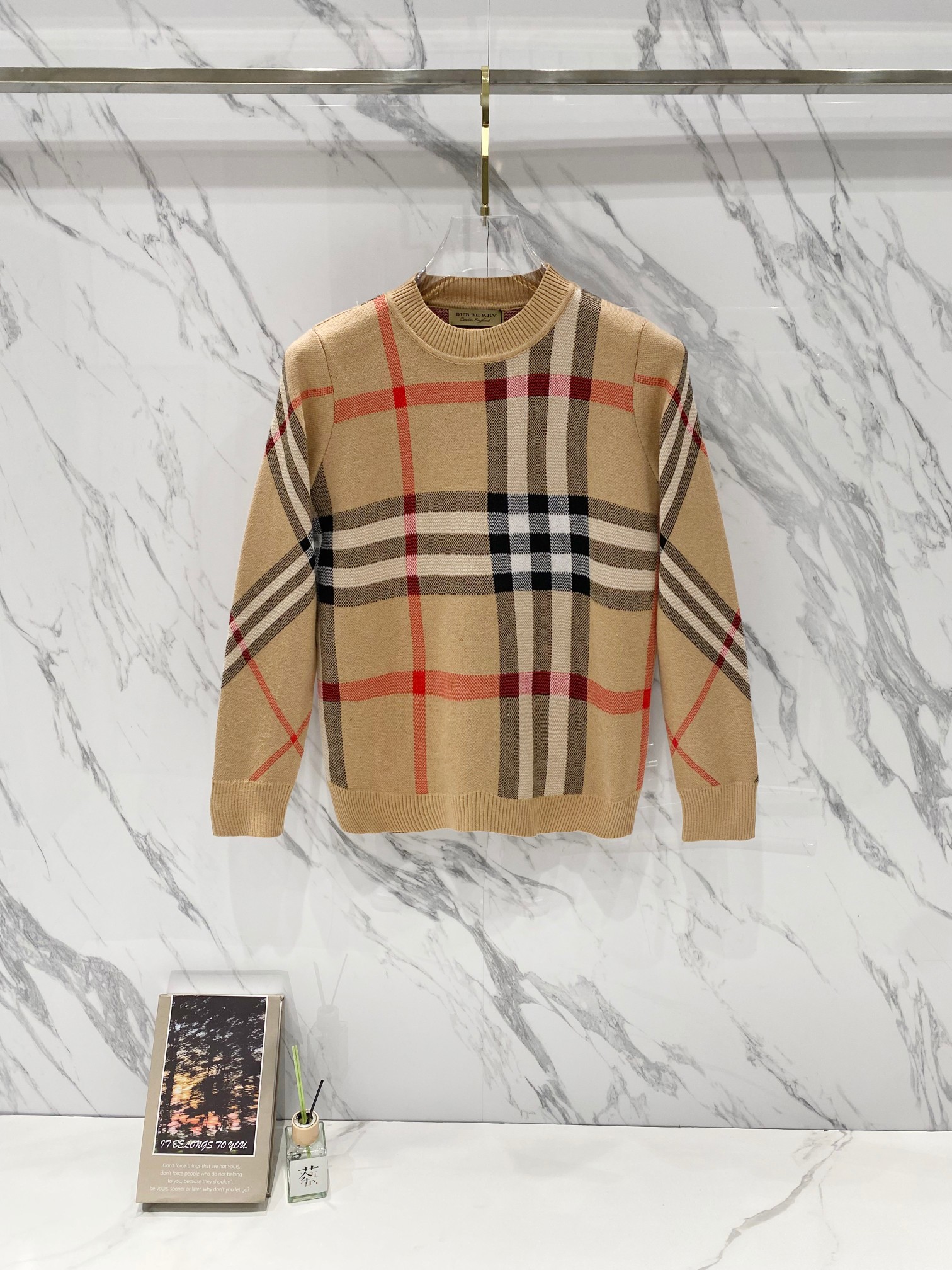 Cheap Burberry Sweaters for Men in 216067, $45 USD- [IB216067] - Replica Burberry Sweaters for Men