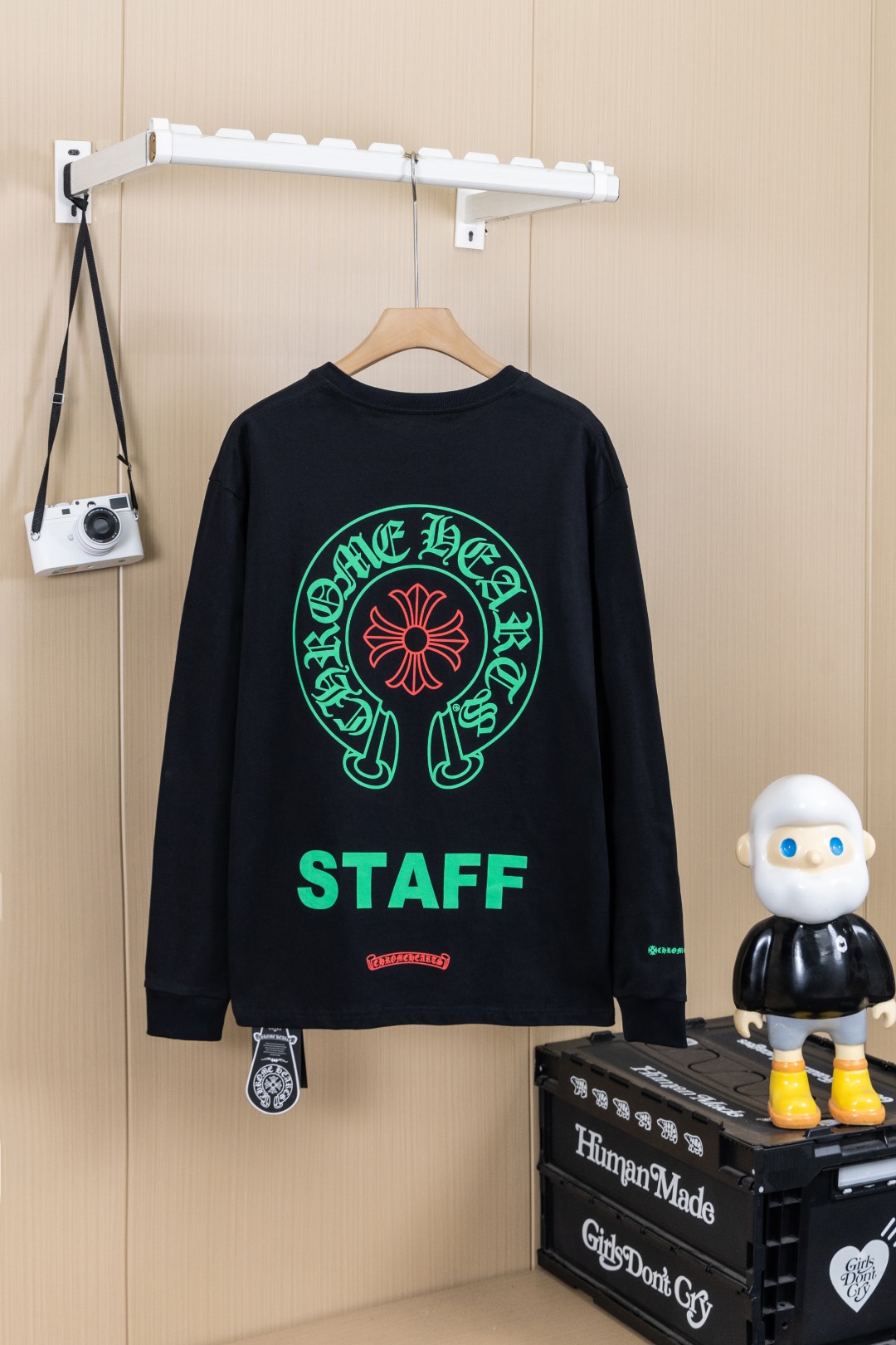 Cheap Chrome Hearts Long-Sleeved T-shirts in 216076, $35 USD- [IB216076] - Replica Chrome Hearts Long-Sleeved T-shirts