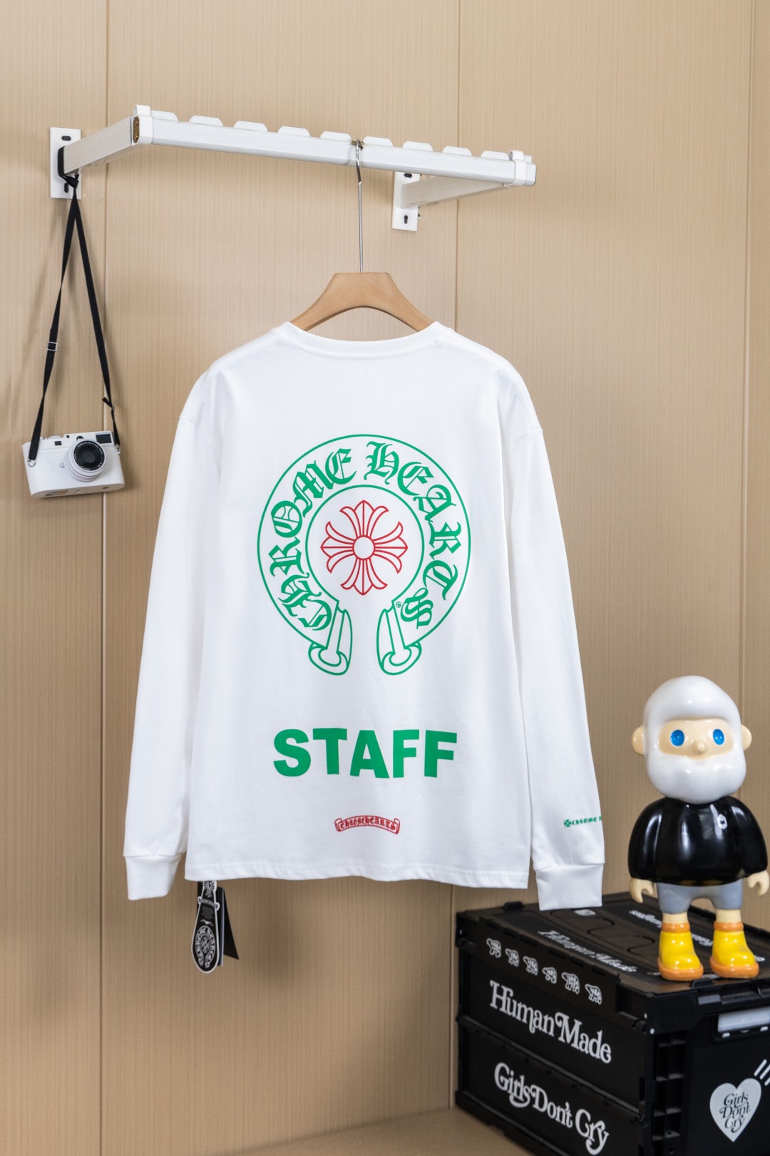 Cheap Chrome Hearts Long-Sleeved T-shirts in 216077, $35 USD- [IB216077] - Replica Chrome Hearts Long-Sleeved T-shirts