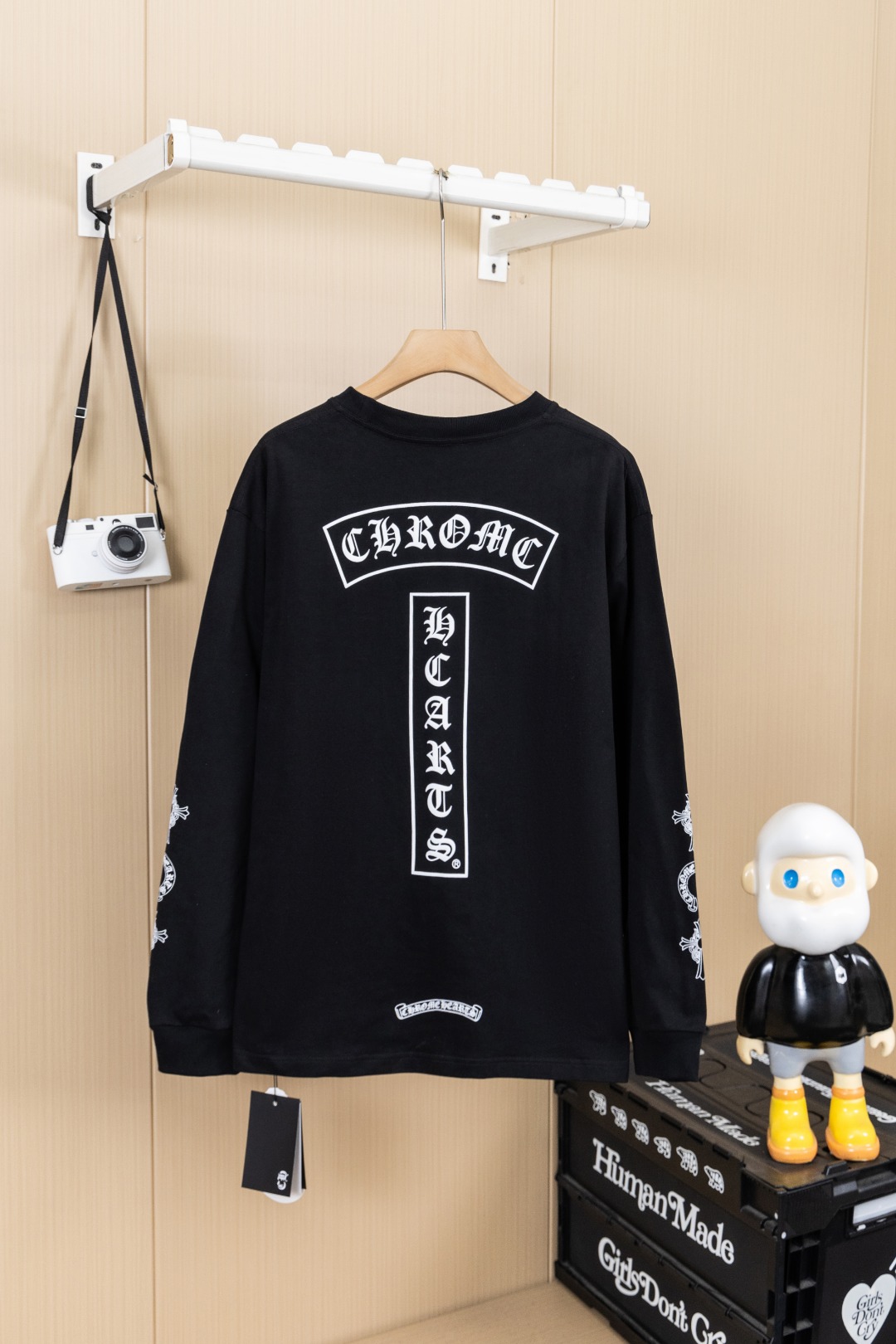 Cheap Chrome Hearts Long-Sleeved T-shirts in 216079, $35 USD- [IB216079] - Replica Chrome Hearts Long-Sleeved T-shirts