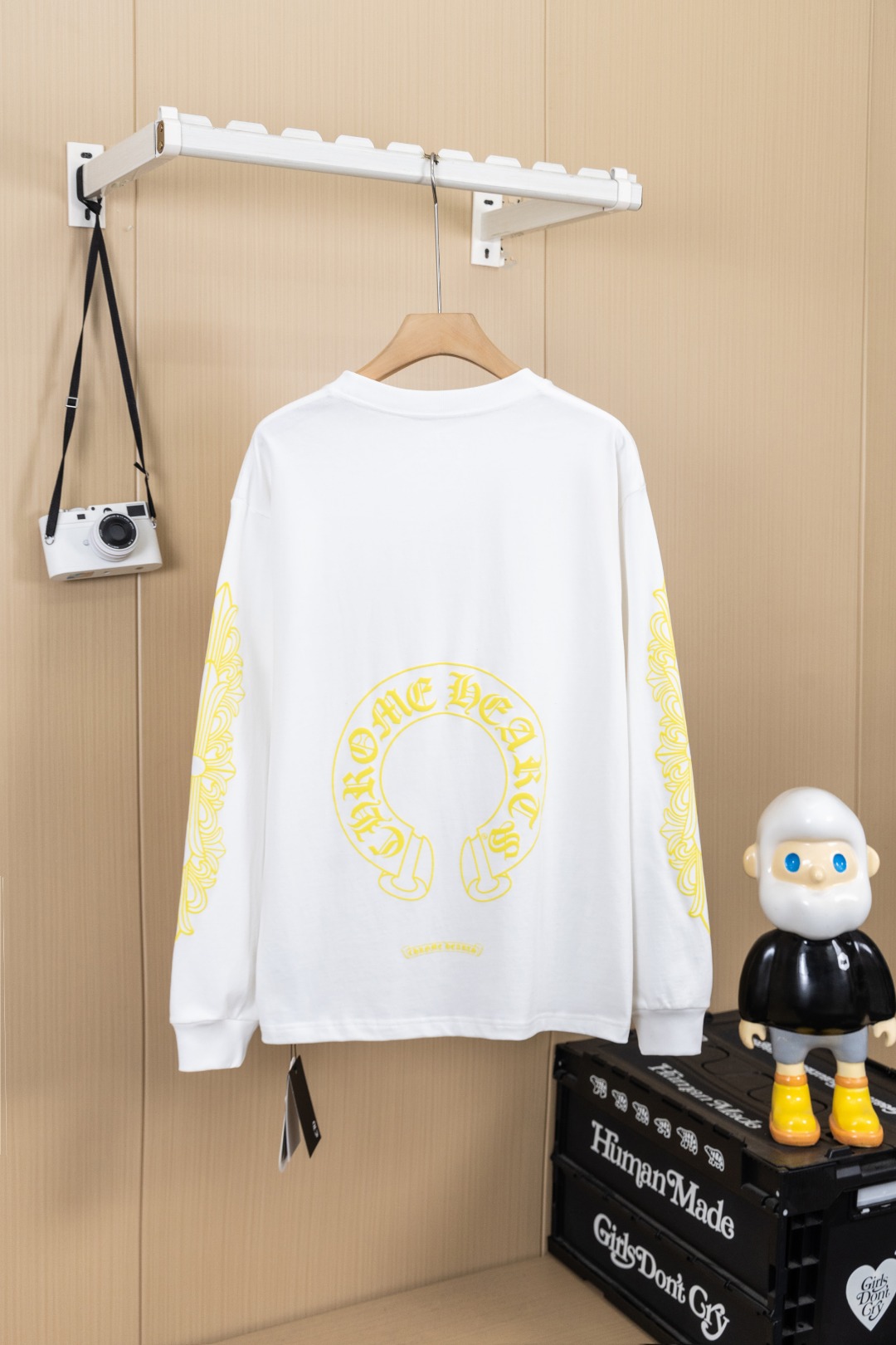 Cheap Chrome Hearts Long-Sleeved T-shirts in 216082, $35 USD- [IB216082] - Replica Chrome Hearts Long-Sleeved T-shirts