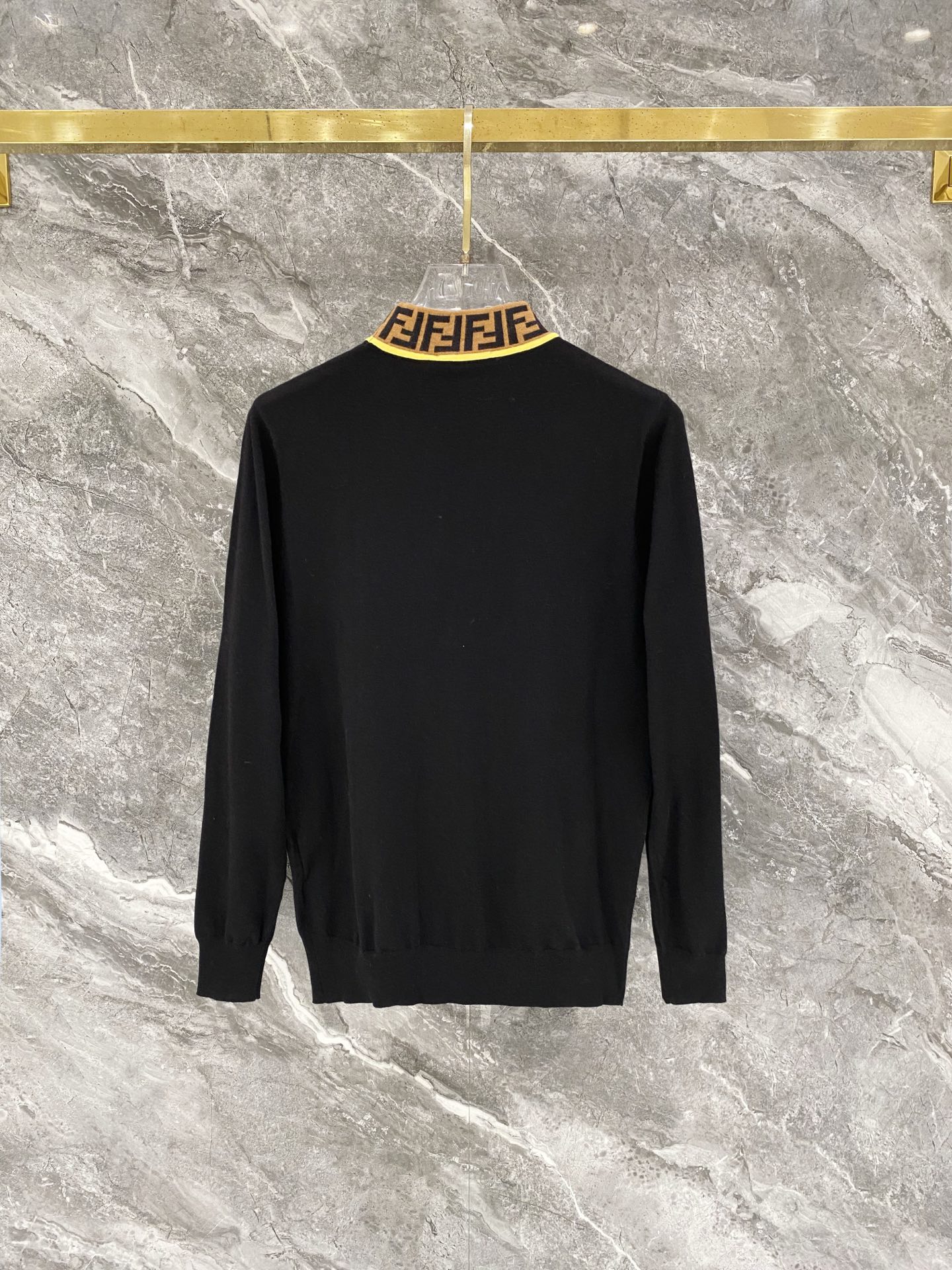 Cheap Fendi Sweaters for Men in 216097, $45 USD- [IB216097] - Replica Fendi Sweaters for Men