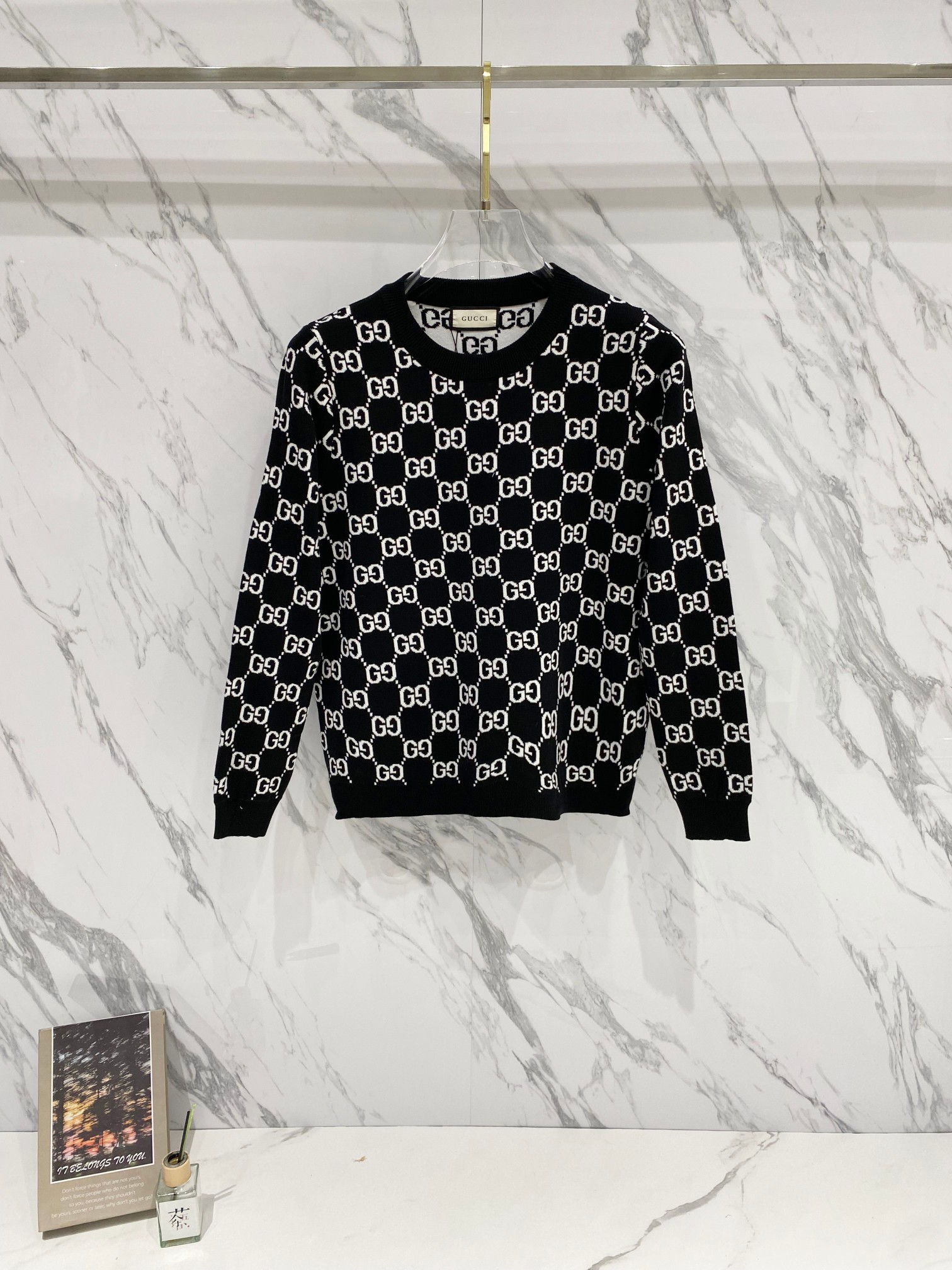 Cheap Gucci Sweaters for Men in 216117, $45 USD- [IB216117] - Replica Gucci Sweaters for Men