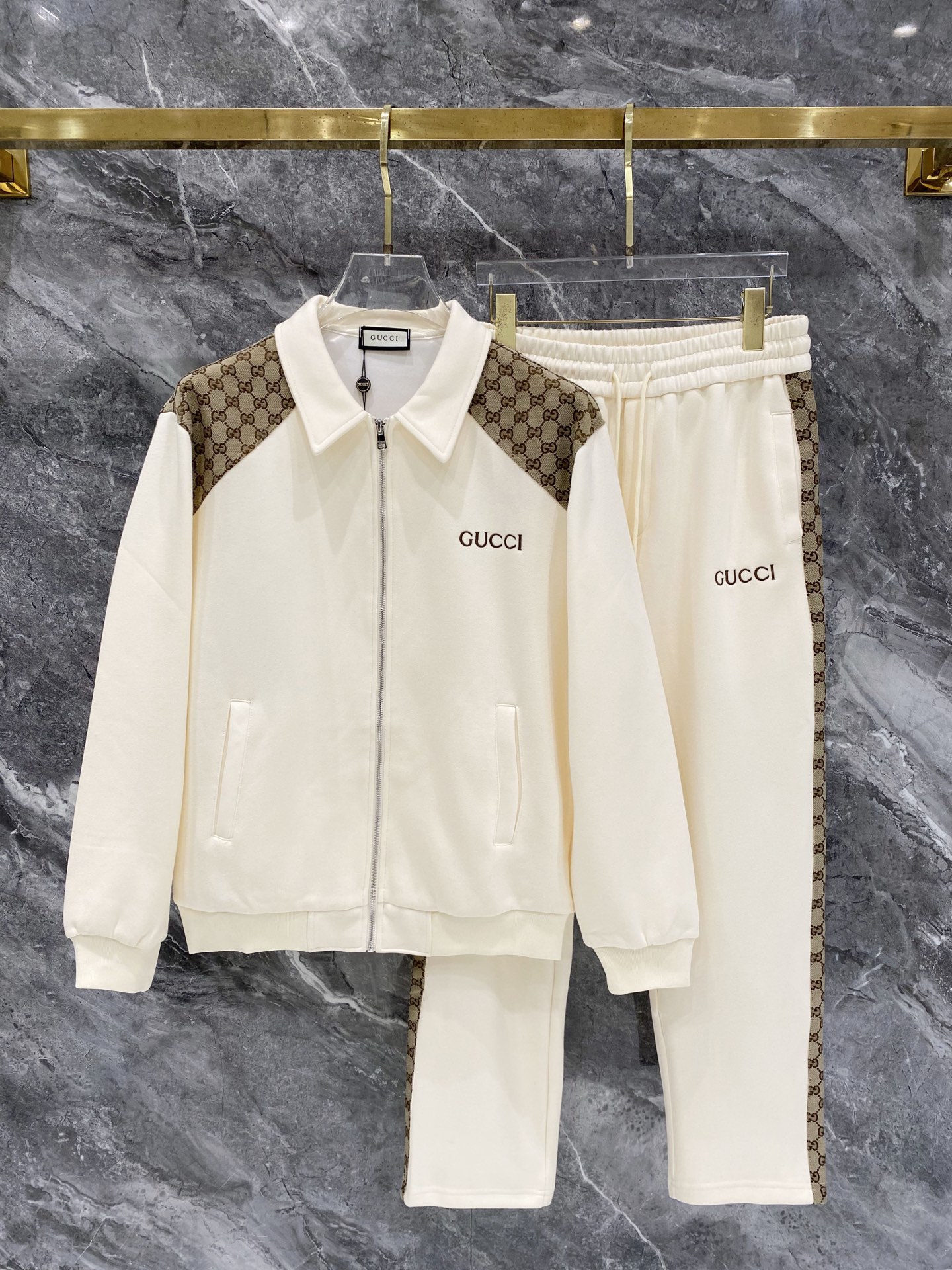 Cheap Gucci Tracksuits for Men in 216122, $105 USD- [IB216122] - Replica Gucci Tracksuits for Men