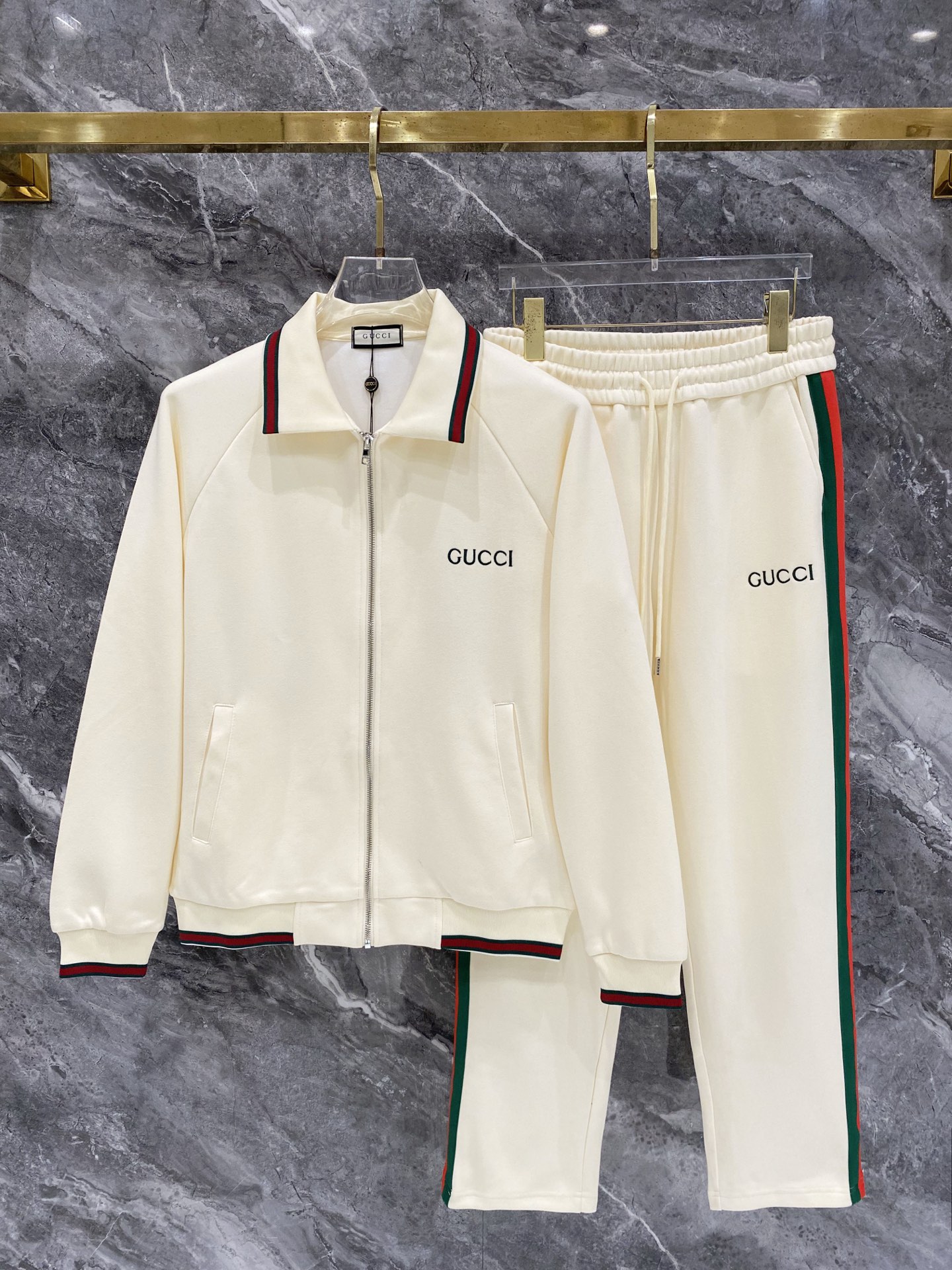 Cheap Gucci Tracksuits for Men in 216125, $105 USD- [IB216125] - Replica Gucci Tracksuits for Men