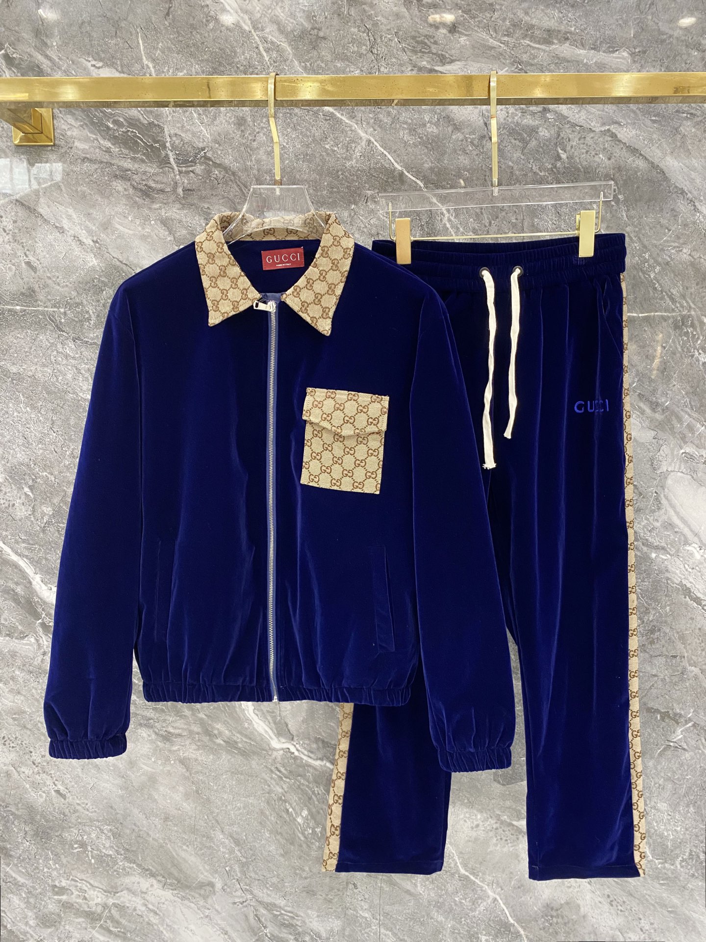 Cheap Gucci Tracksuits for Men in 216133, $105 USD- [IB216133] - Replica Gucci Tracksuits for Men