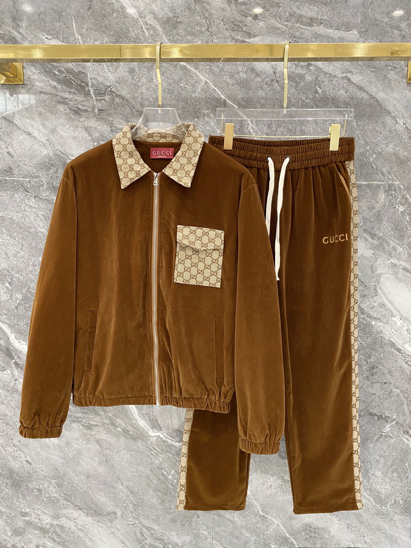Cheap Gucci Tracksuits for Men in 216134, $105 USD- [IB216134] - Replica Gucci Tracksuits for Men