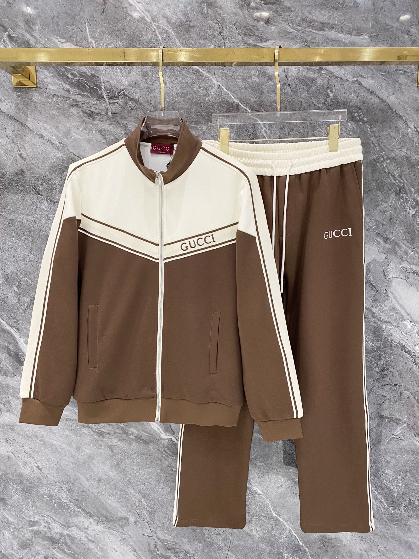 Cheap Gucci Tracksuits for Men in 216142, $105 USD- [IB216142] - Replica Gucci Tracksuits for Men