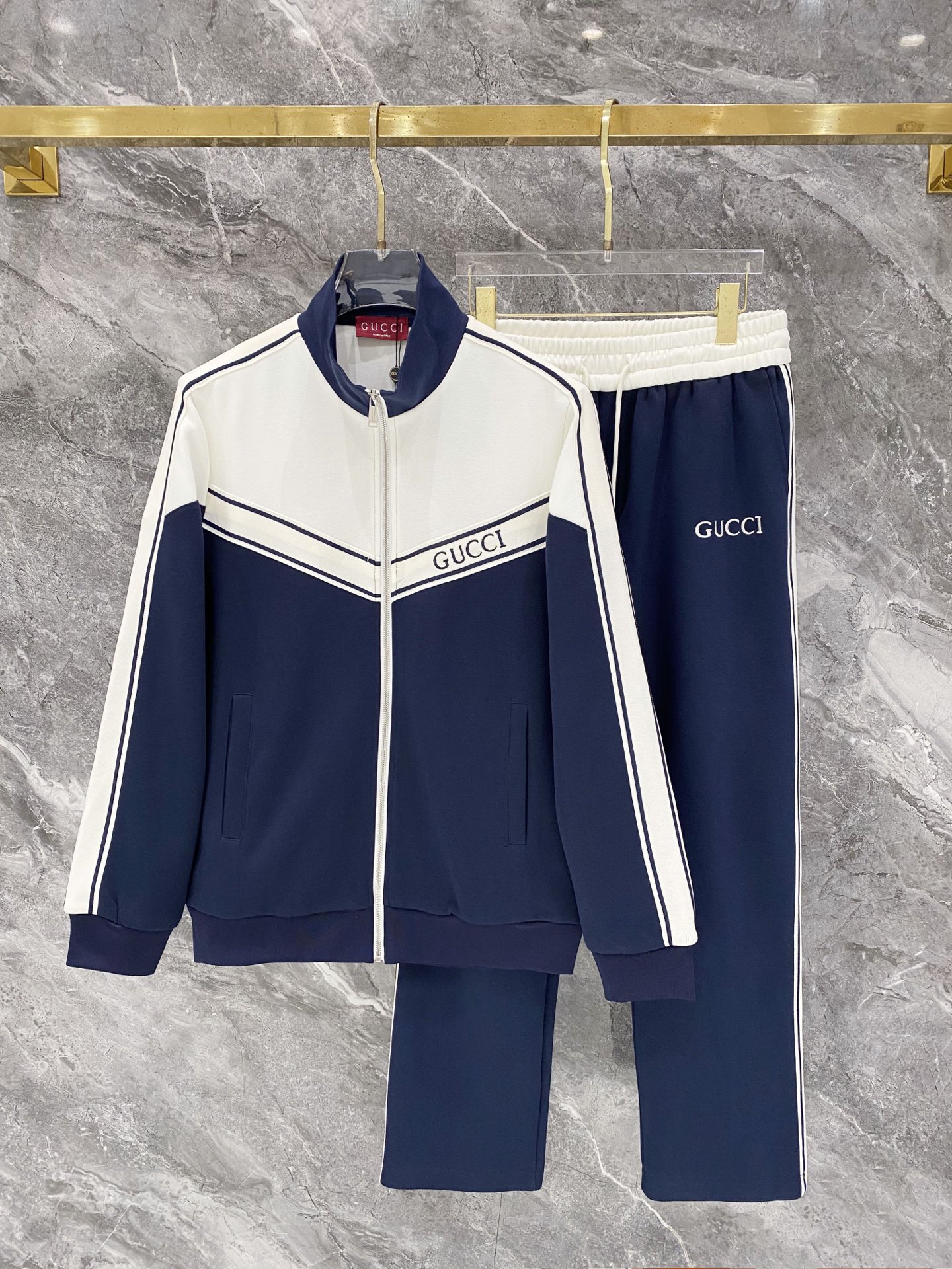 Cheap Gucci Tracksuits for Men in 216143, $105 USD- [IB216143] - Replica Gucci Tracksuits for Men
